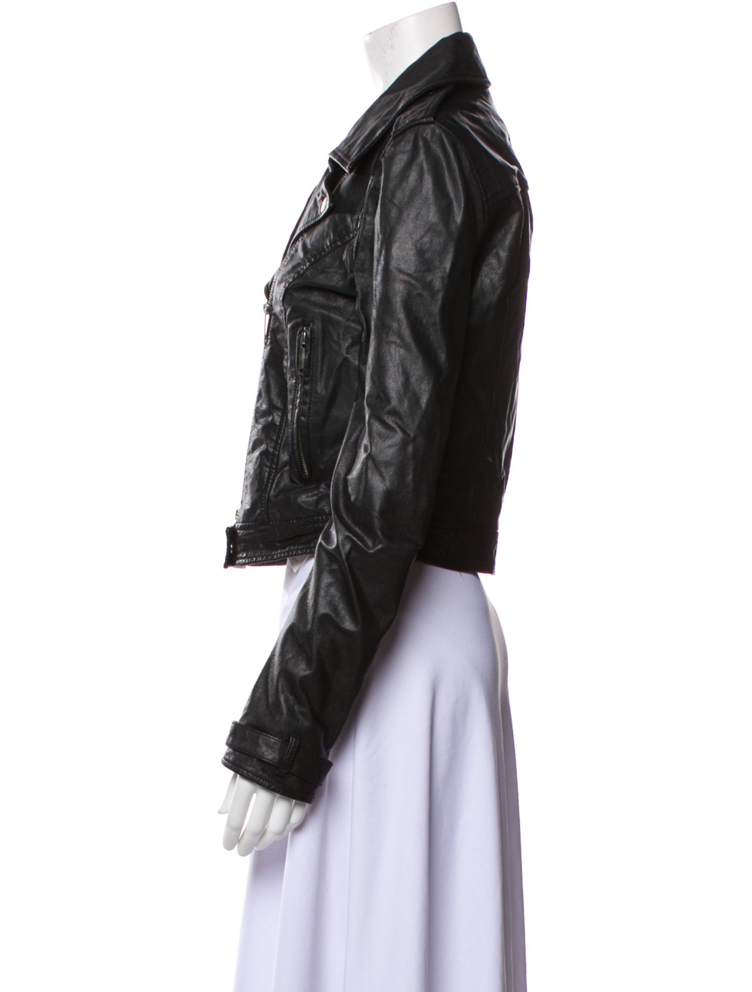 Fiorucci Leather Biker Jacket