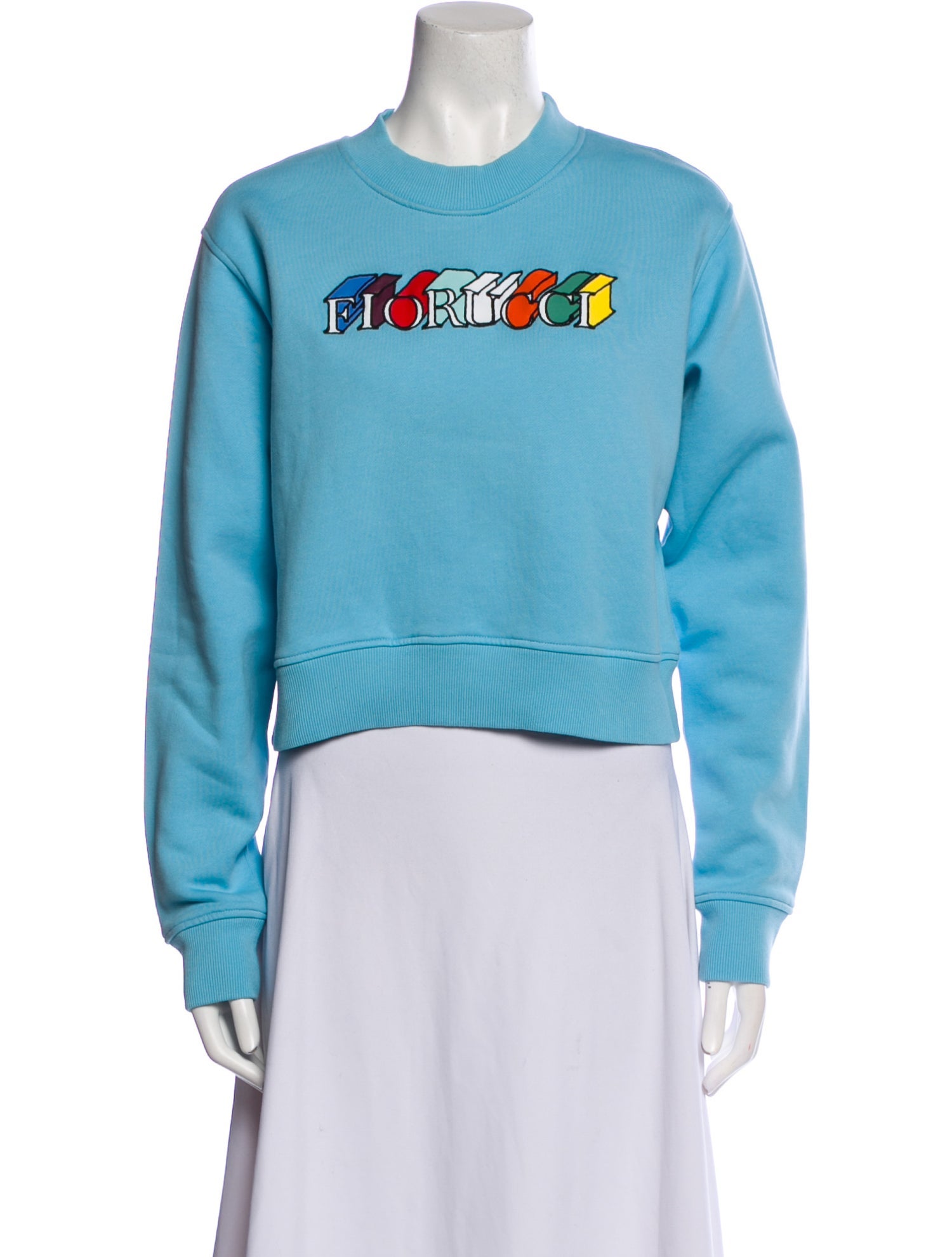 Fiorucci Graphic Print Crew Neck Sweatshirt