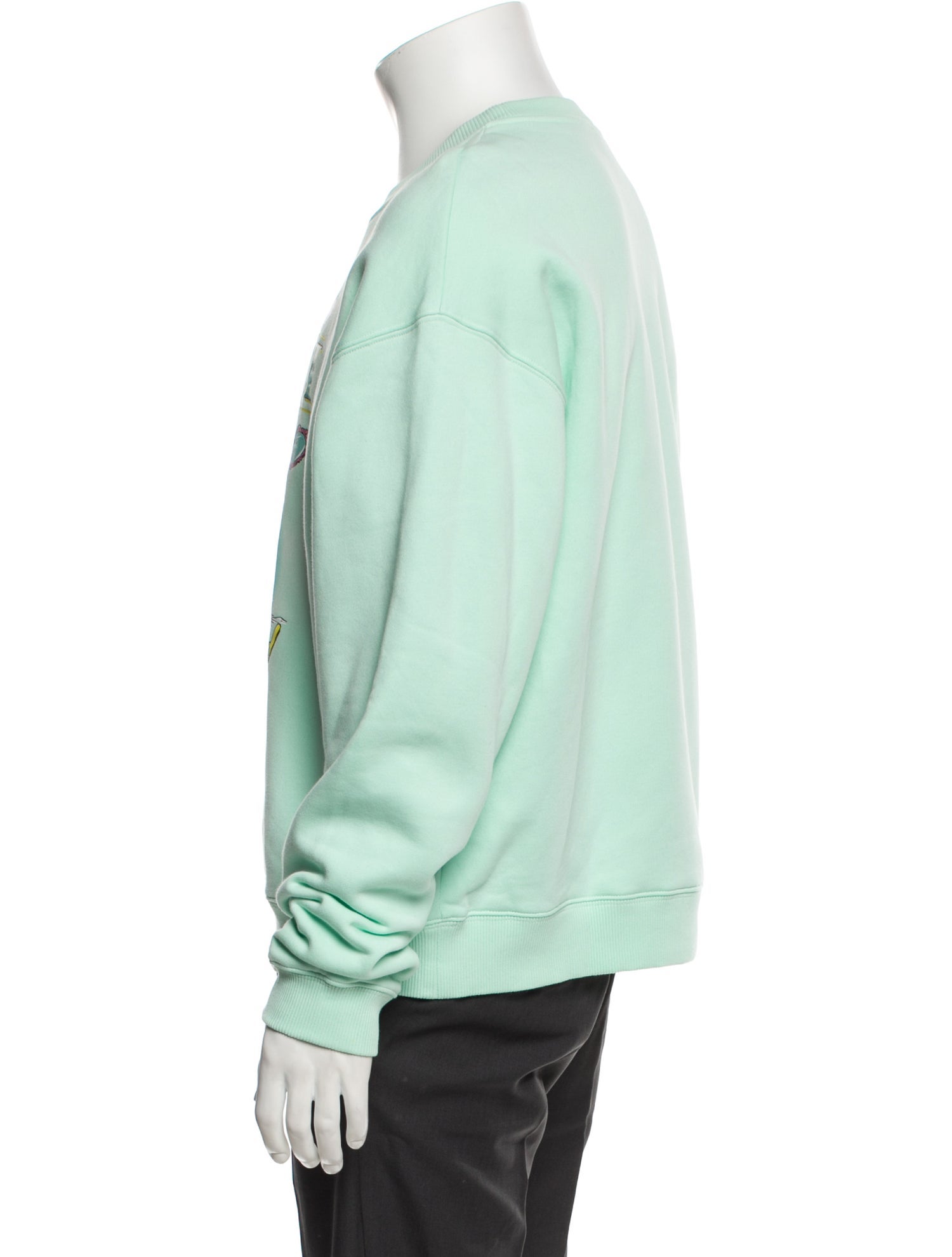 Fiorucci Graphic Print Crew Neck Pullover