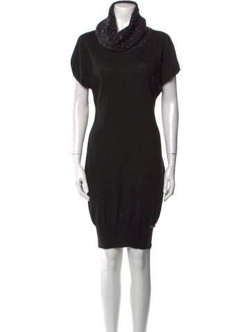 Fiorucci Dresses Turtleneck Mini Dress XS