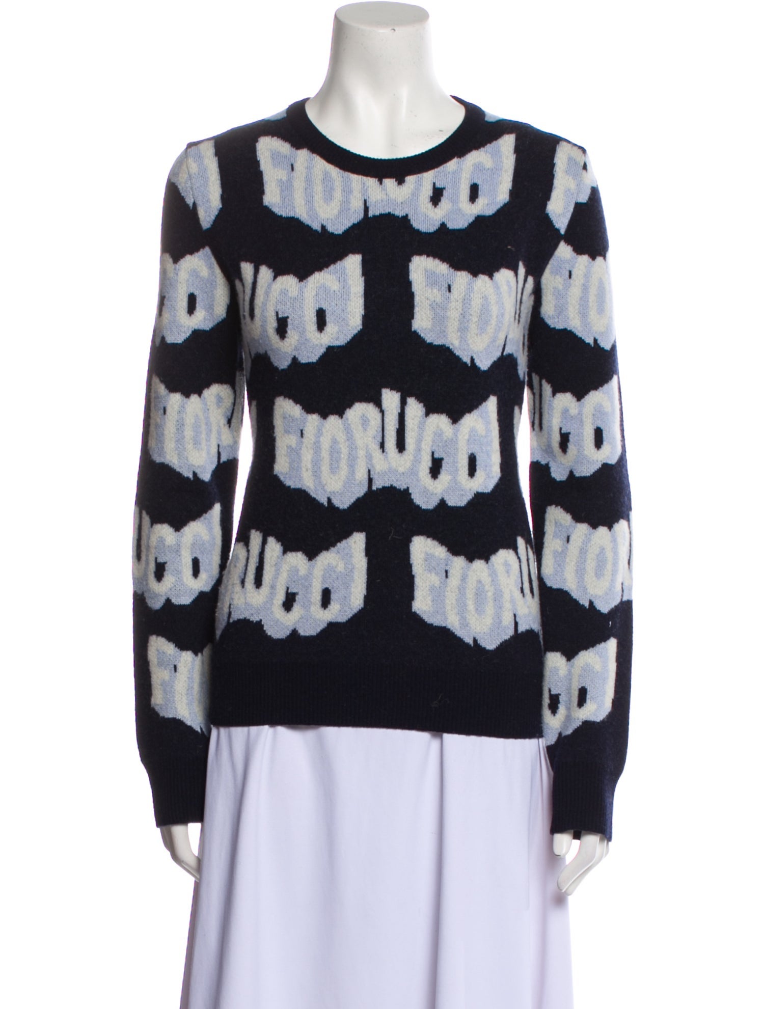 Fiorucci Cashmere Printed Sweater
