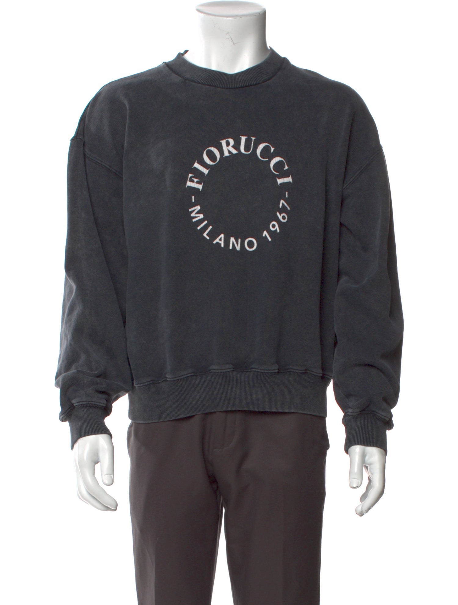 Fiorucci Graphic Print Crew Neck Sweatshirt