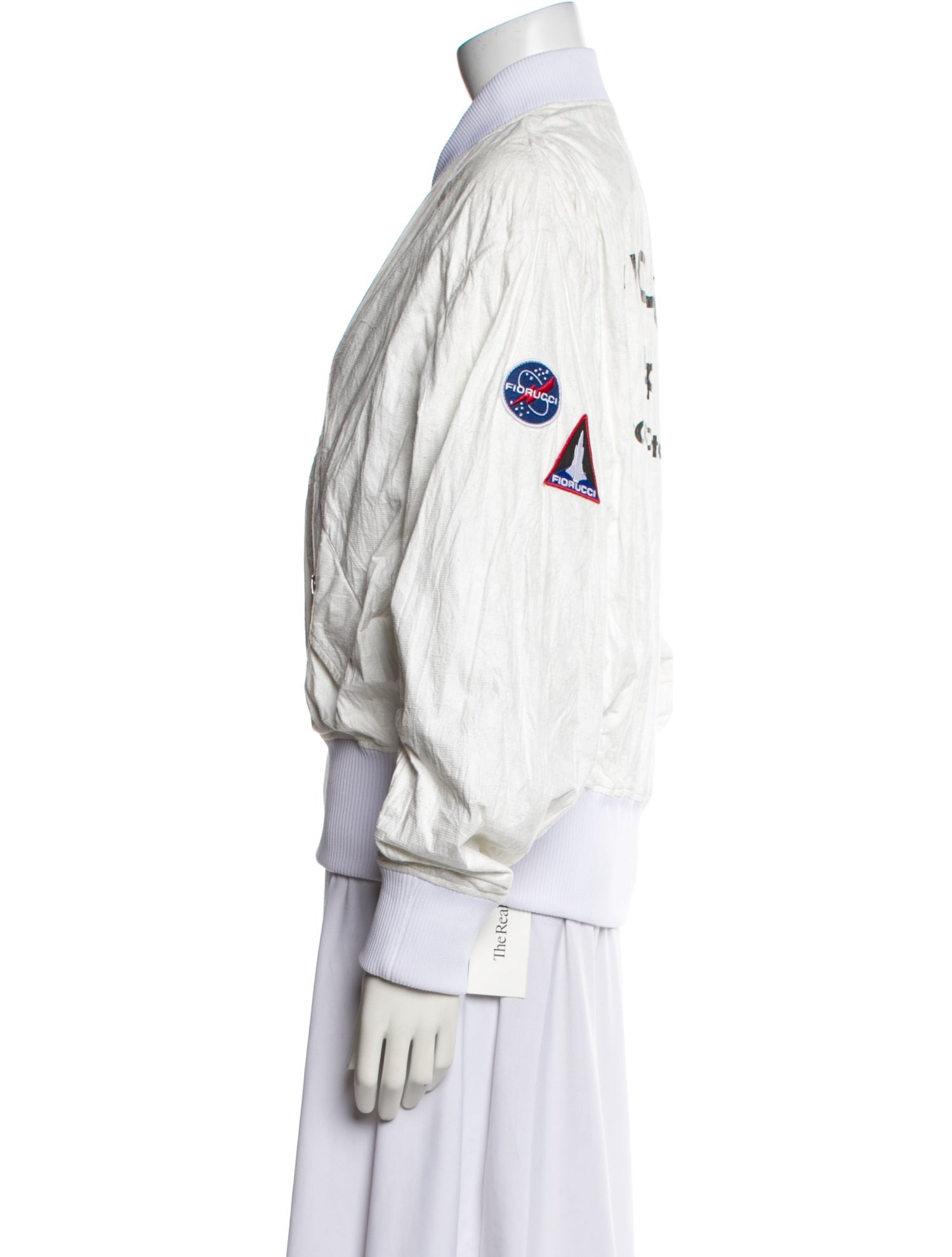 Fiorucci Striped Bomber Jacket