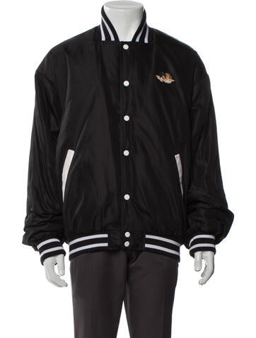 Fiorucci Outerwear Striped Bomber Jacket S