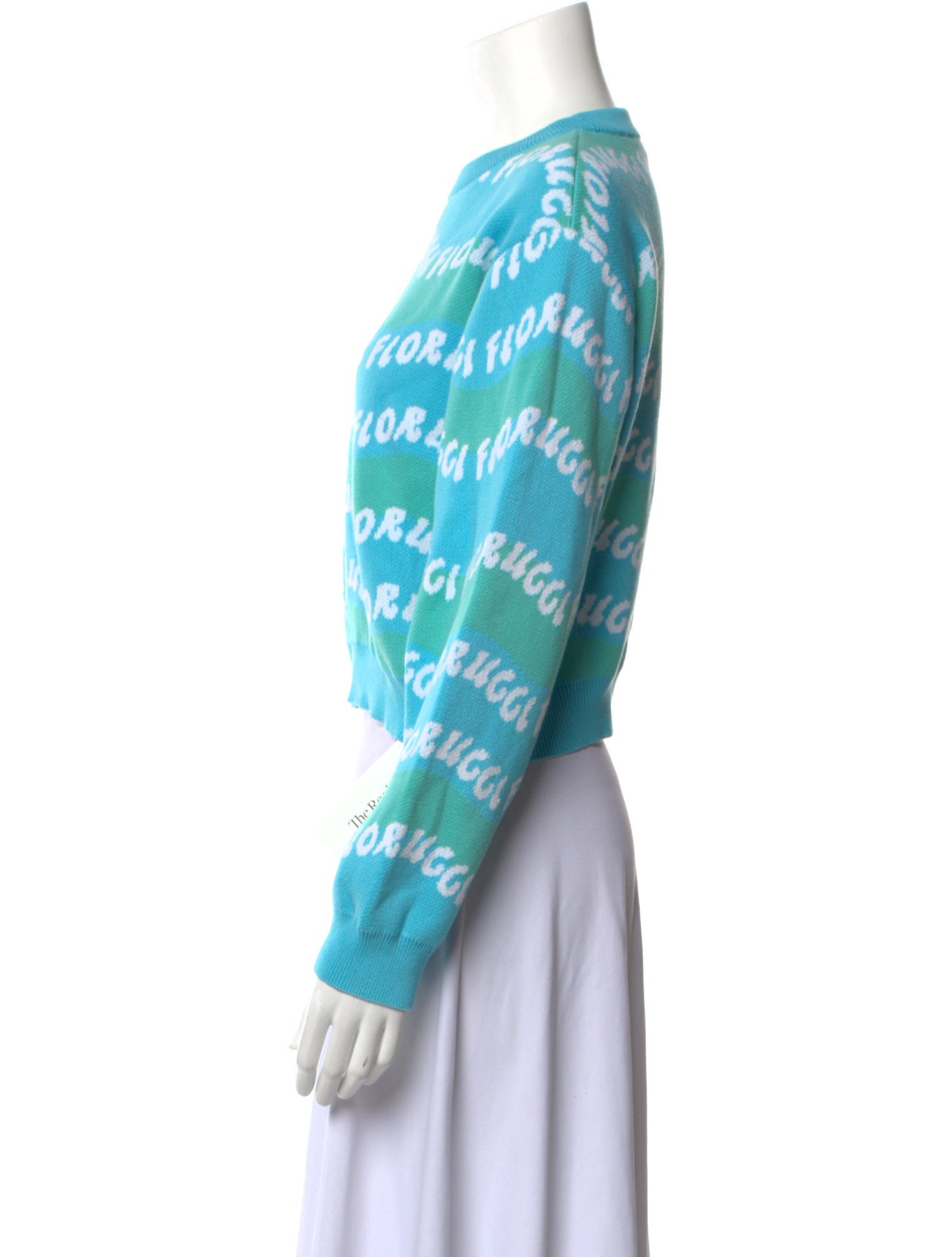 Fiorucci Graphic Print Crew Neck Sweatshirt