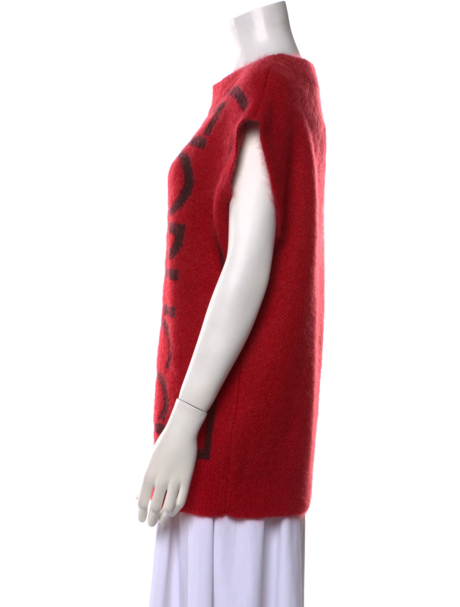 Fiorucci Printed Crew Neck Sweater