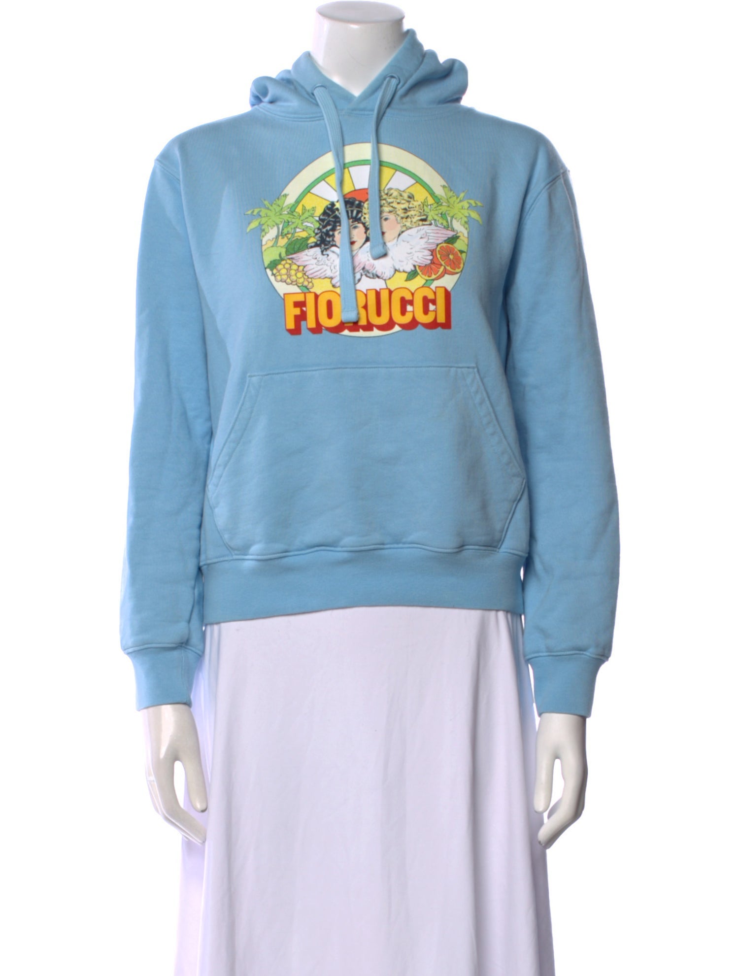 Fiorucci Graphic Print Crew Neck Sweatshirt