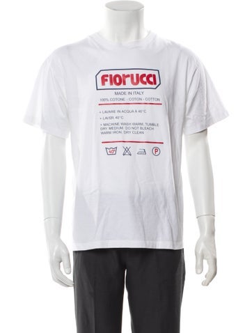 Fiorucci T-Shirts Graphic Print Crew Neck T-Shirt M