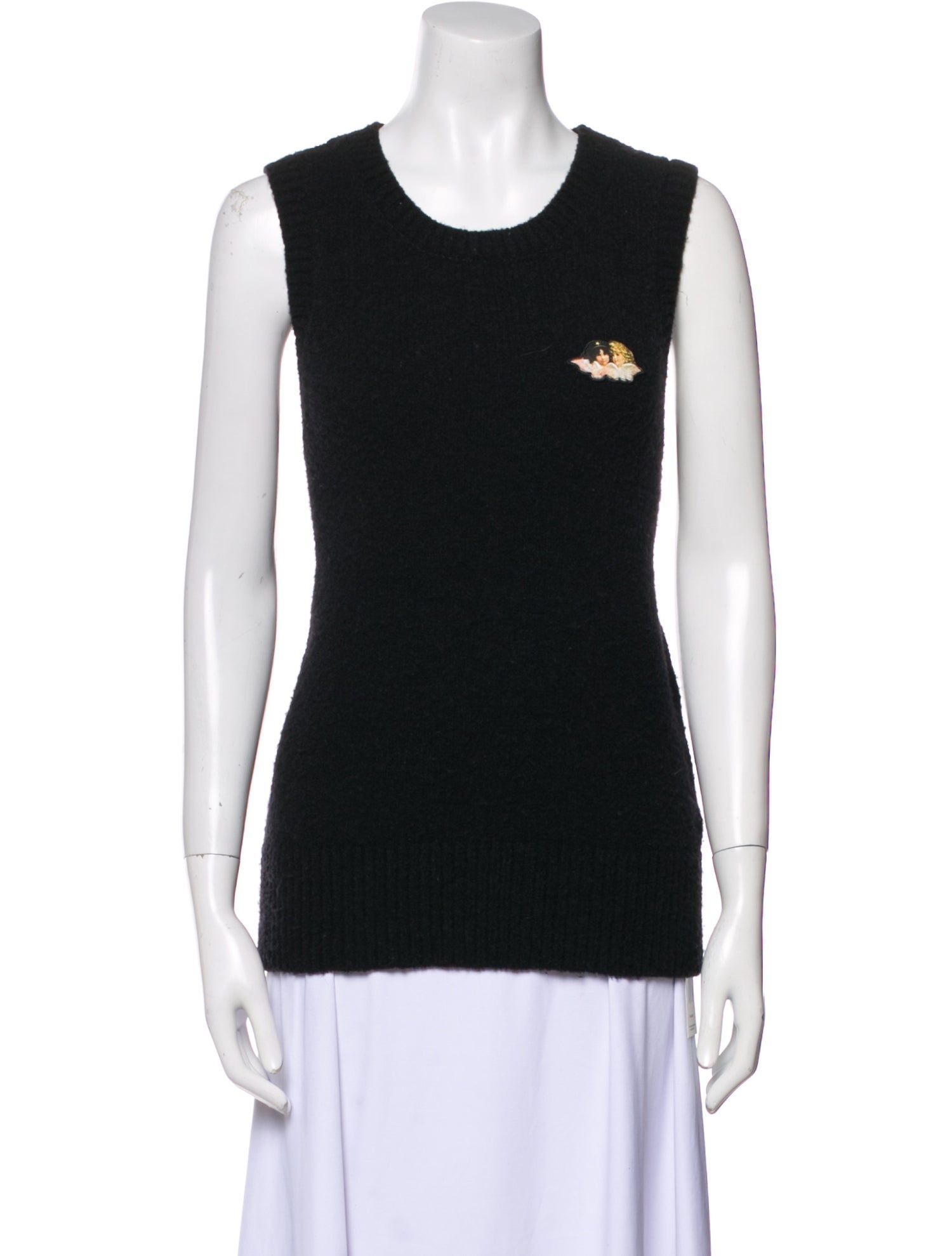 Fiorucci Wool Scoop Neck Sweater