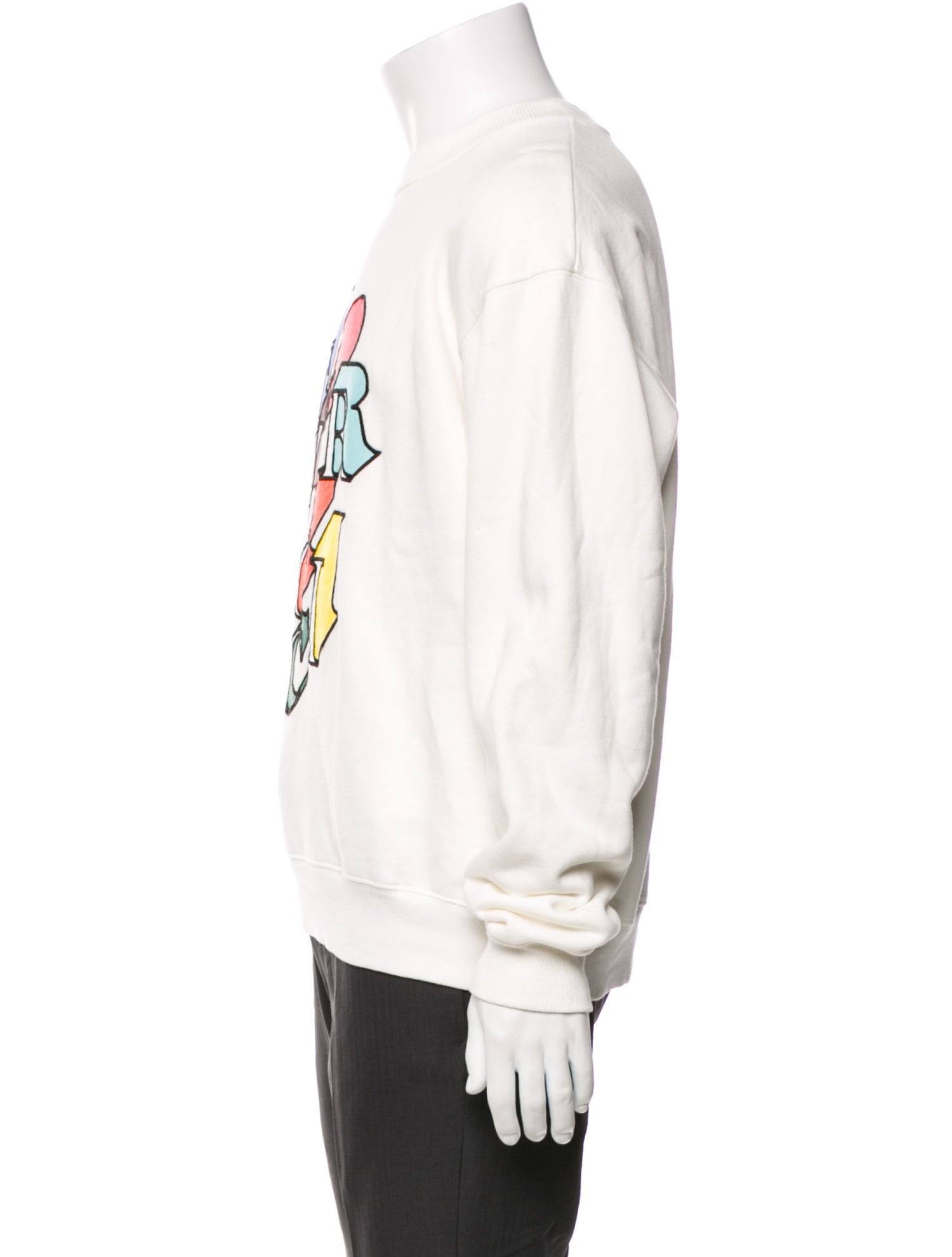 Fiorucci Graphic Print Crew Neck Sweatshirt