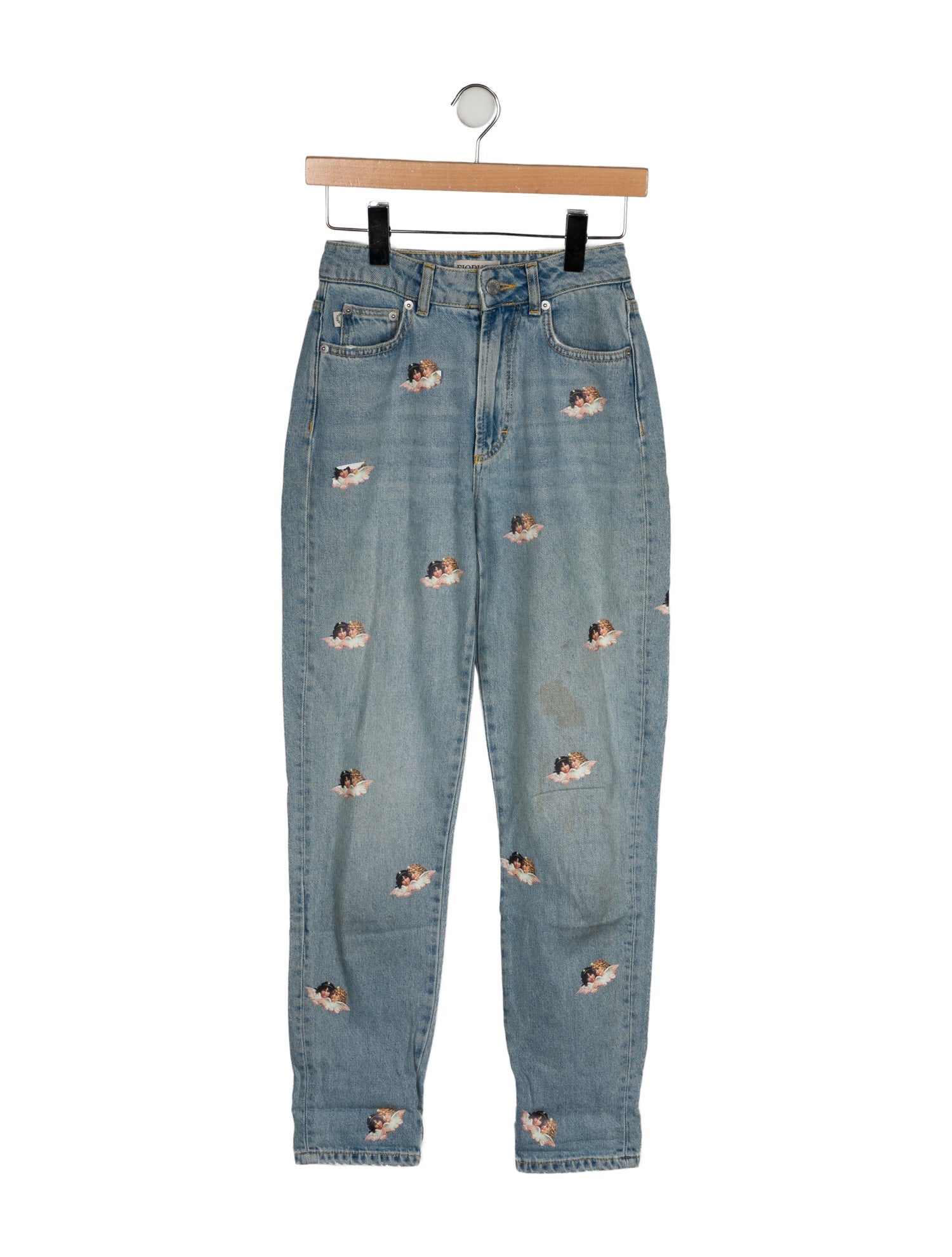 Fiorucci Low-Rise Skinny Leg Jeans