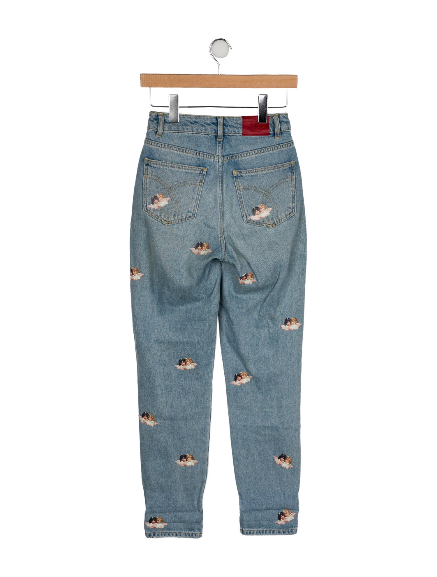 Fiorucci Low-Rise Skinny Leg Jeans