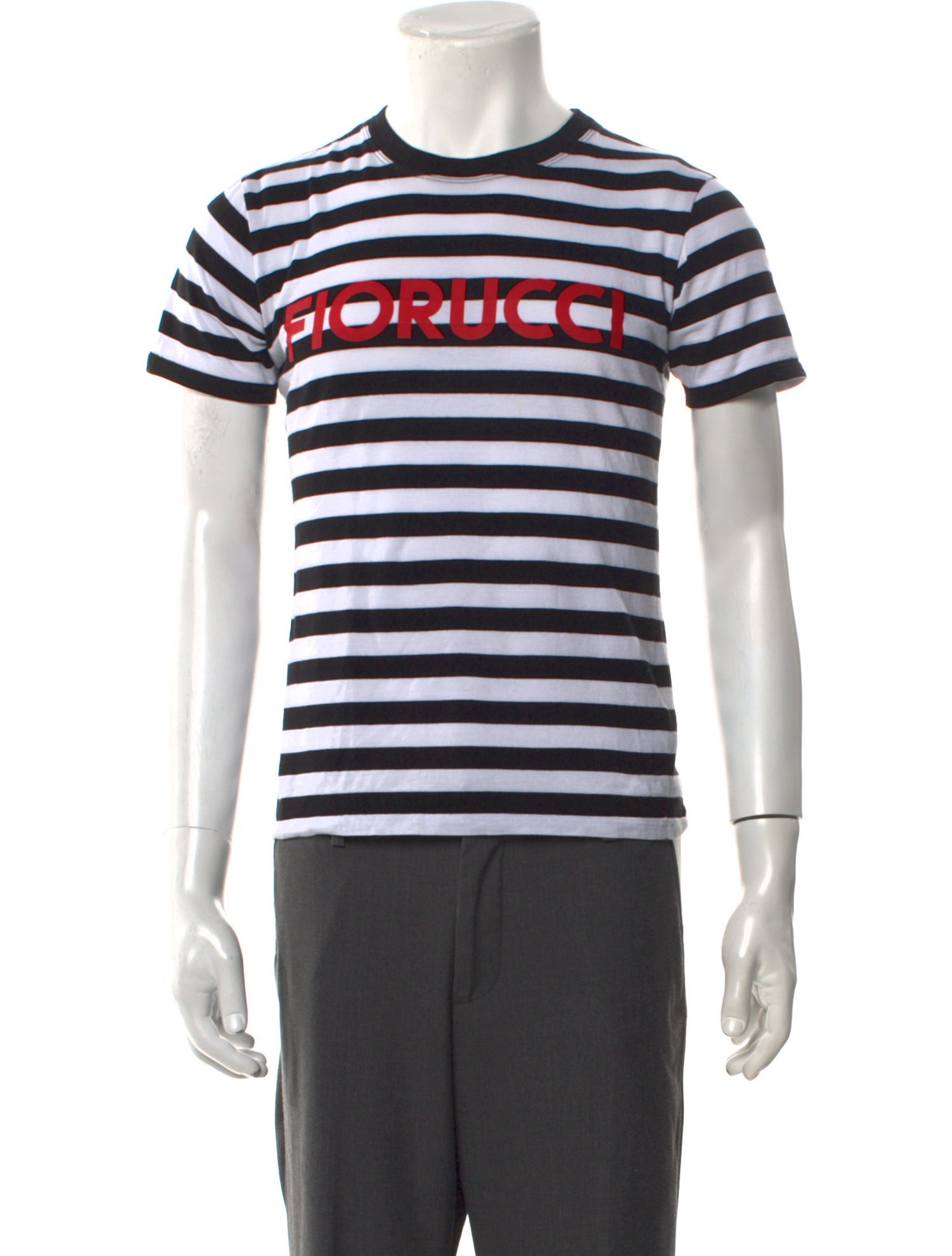 Fiorucci Striped Crew Neck T-Shirt