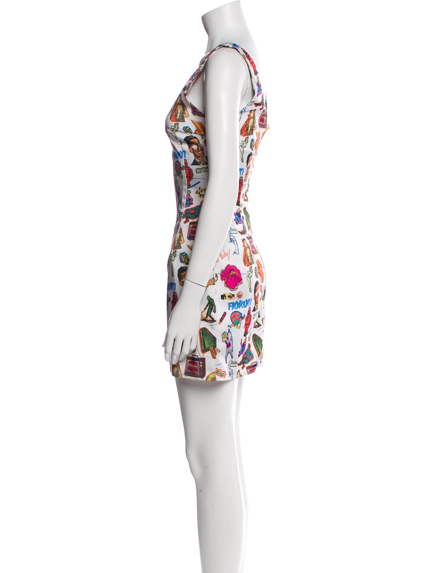 Fiorucci Printed Mini Dress