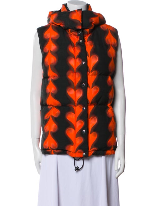 Fiorucci Nylon Printed Down Jacket