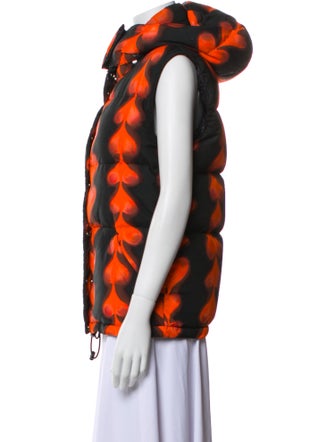 Fiorucci Nylon Printed Down Jacket