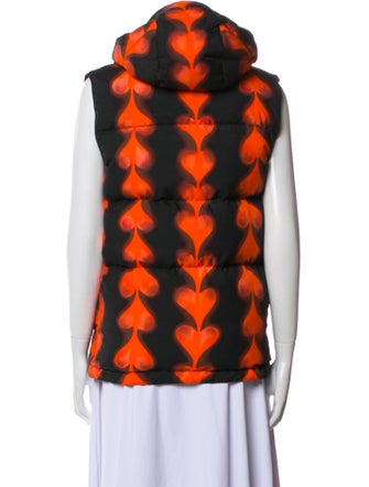 Fiorucci Nylon Printed Down Jacket