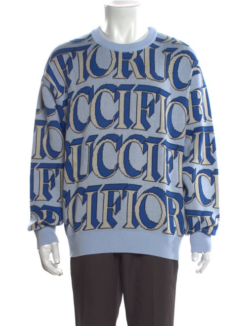 Fiorucci Graphic Print Crew Neck Pullover