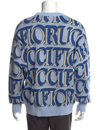 Fiorucci Graphic Print Crew Neck Pullover