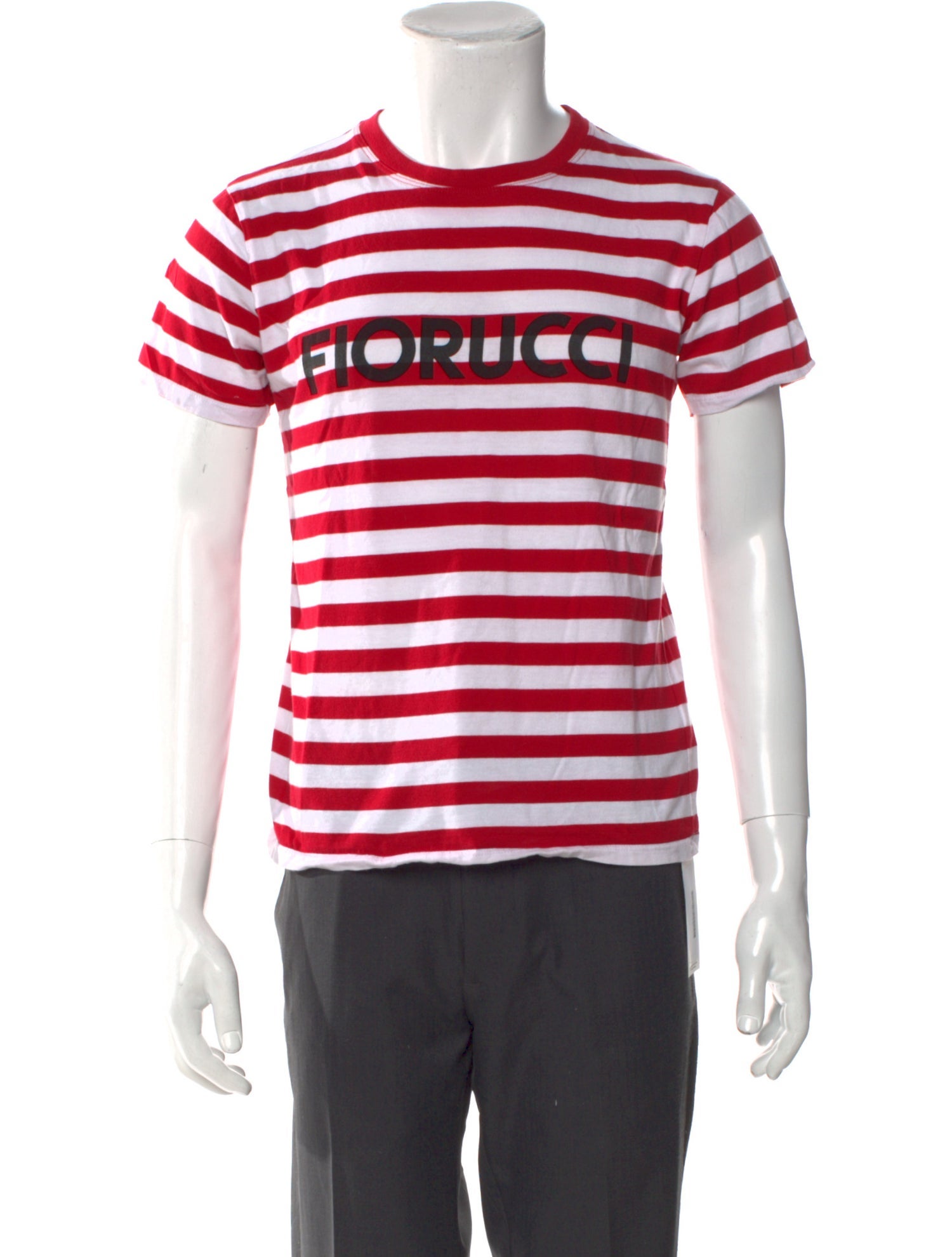 Fiorucci Striped Crew Neck T-Shirt