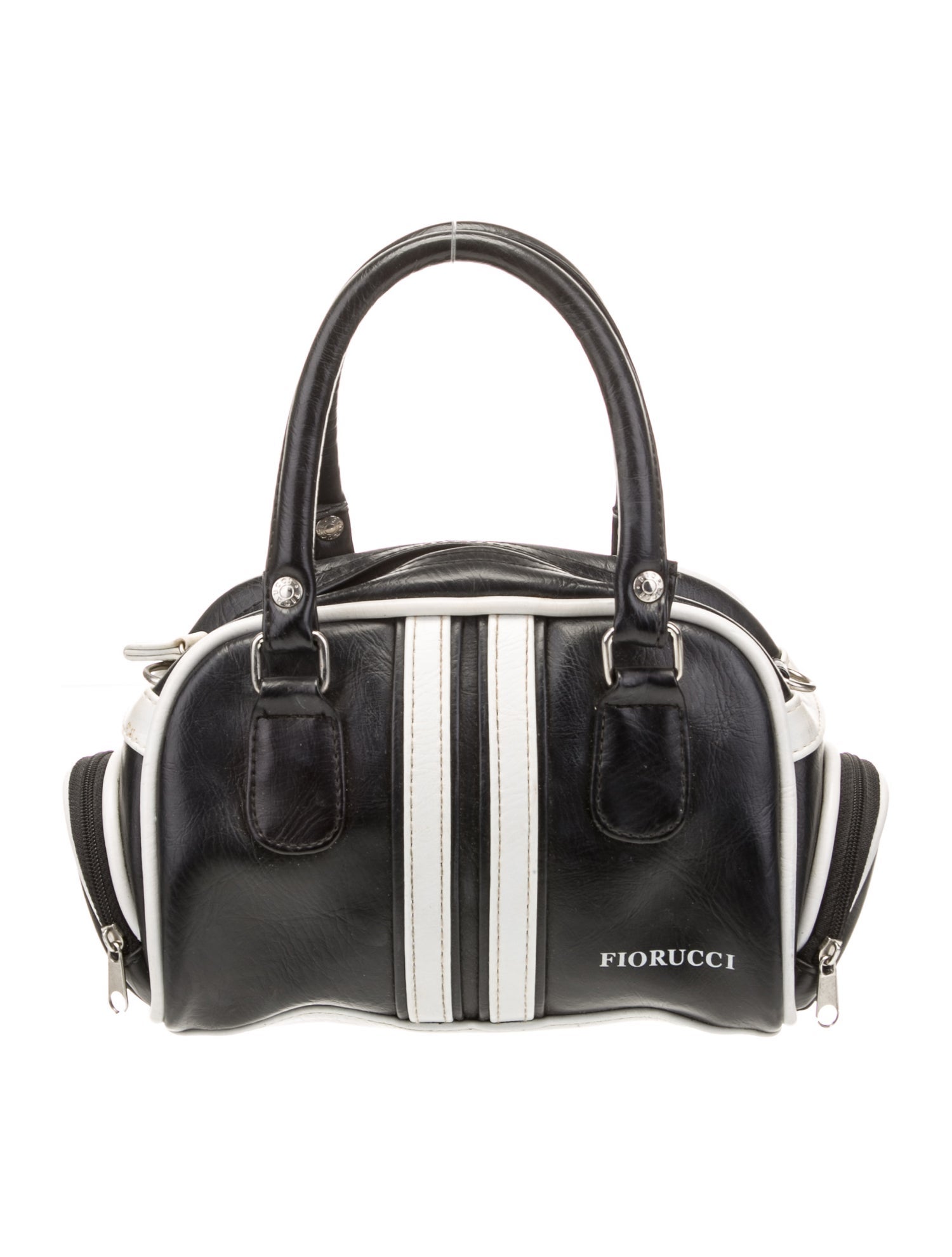 Fiorucci Leather Top Handle Bag