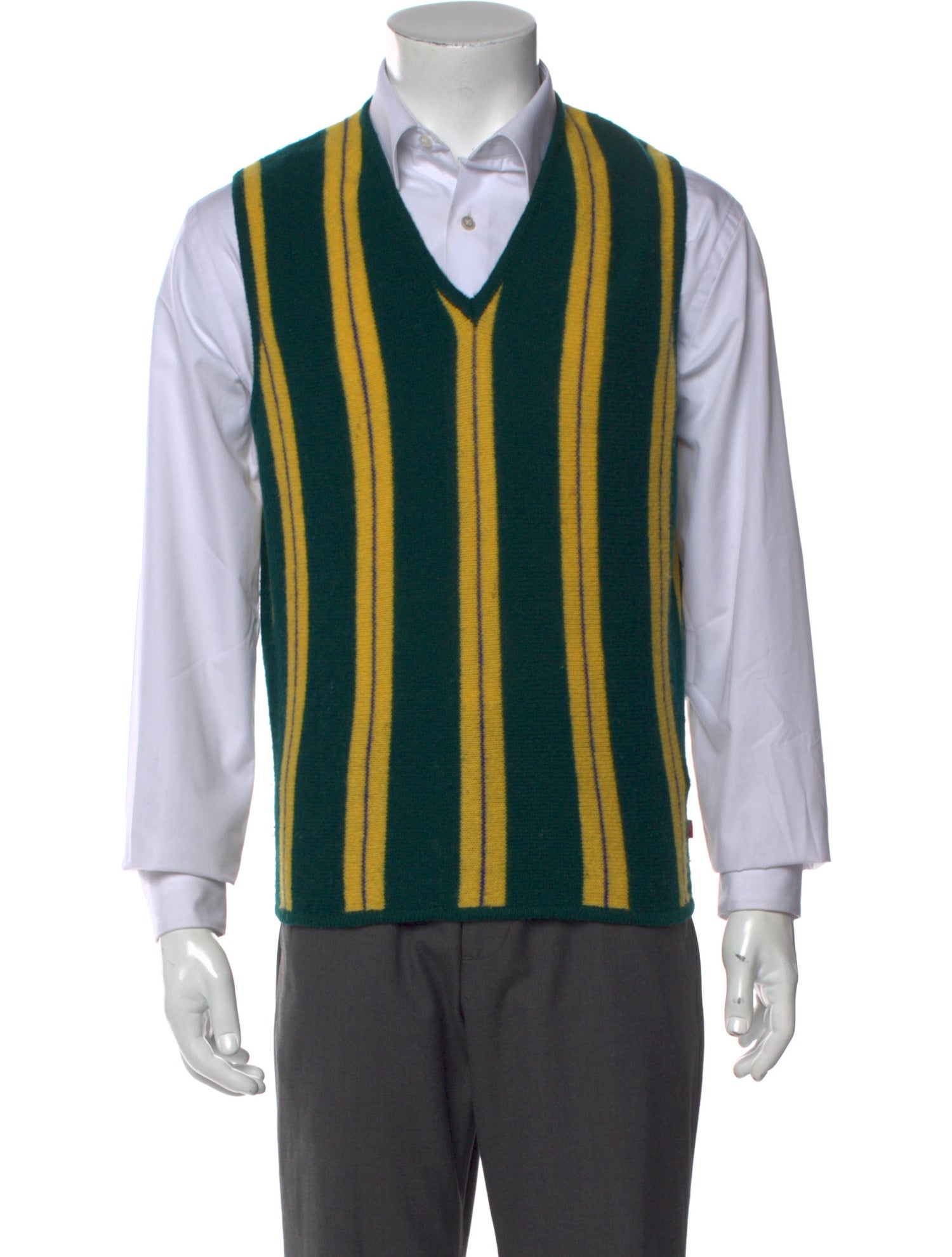Fiorucci Wool Striped Sweater Vest