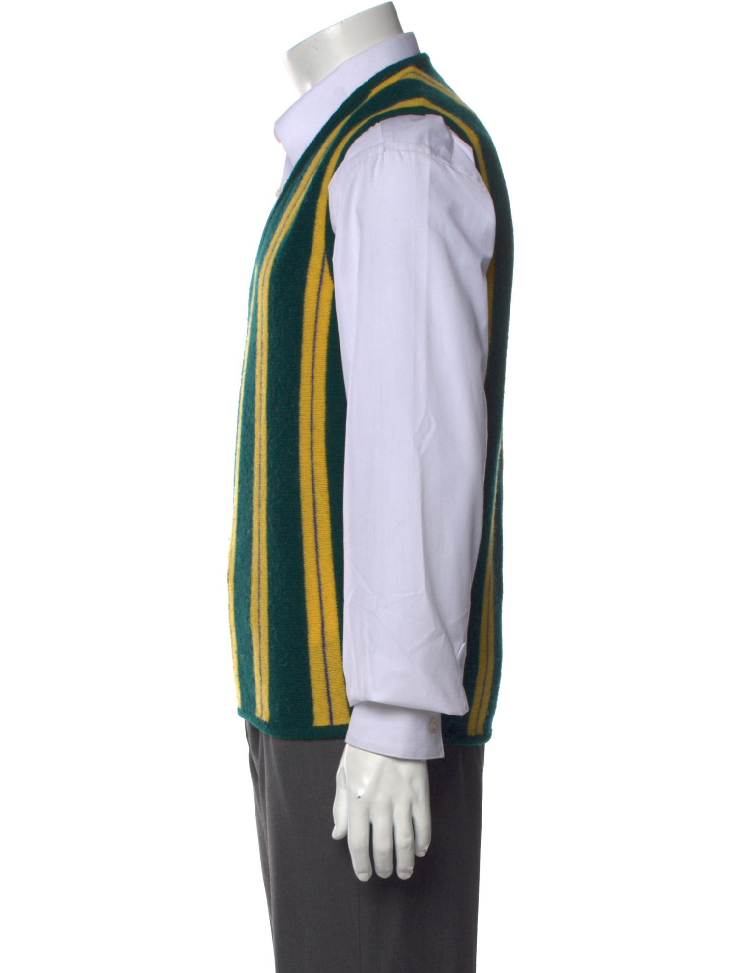 Fiorucci Wool Striped Sweater Vest