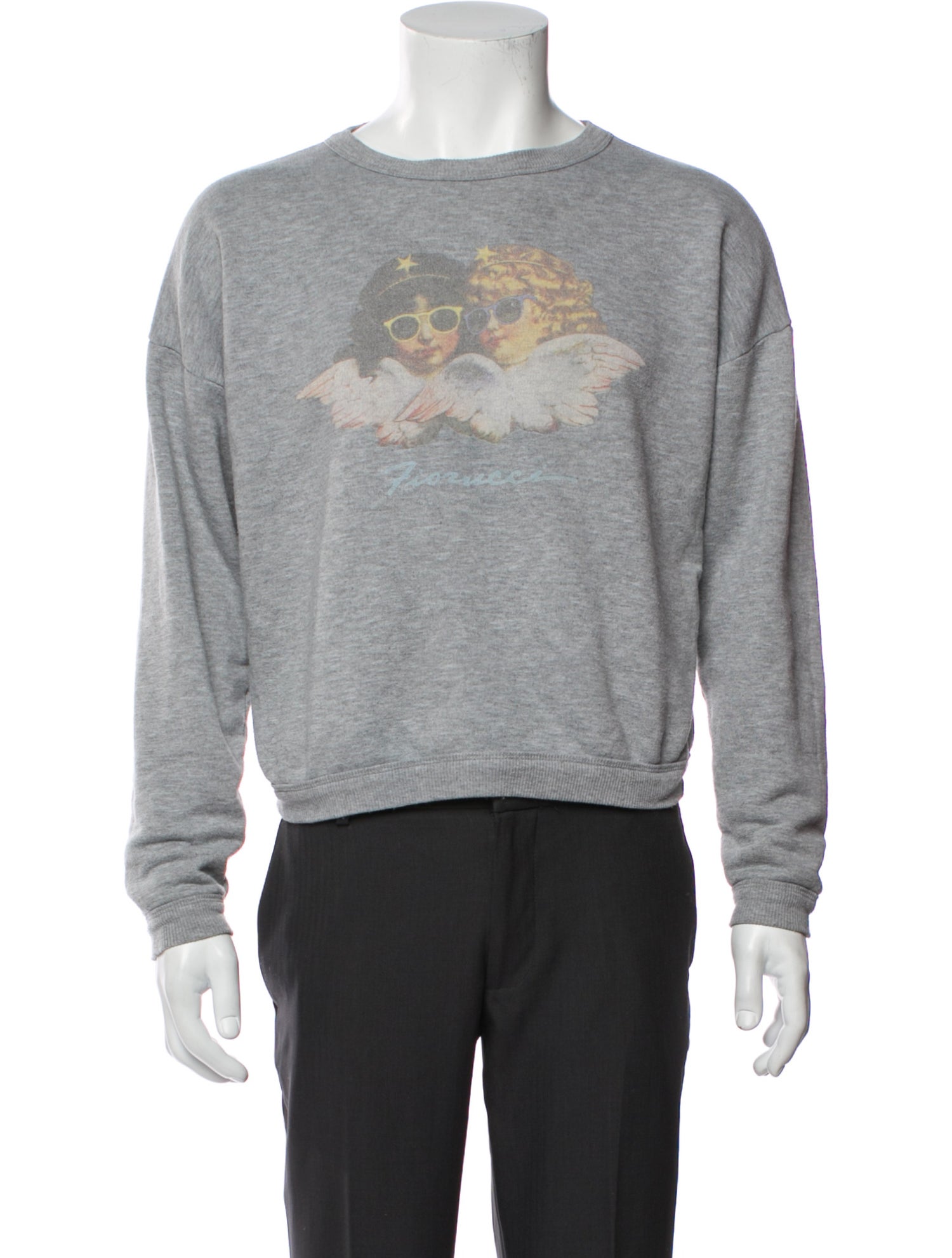 Fiorucci Graphic Print Crew Neck Pullover