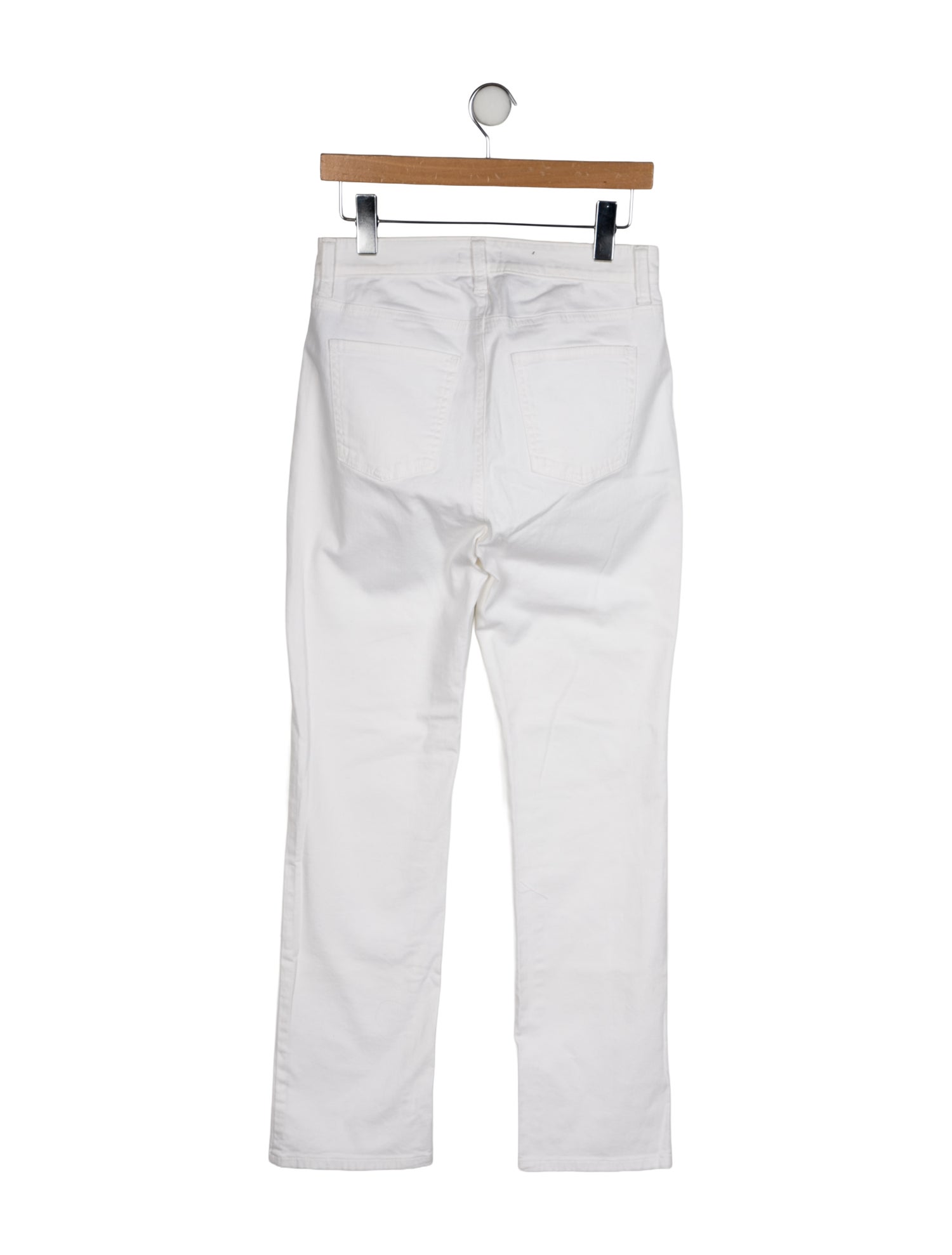 Eileen Fisher Mid-Rise Straight Leg Jeans