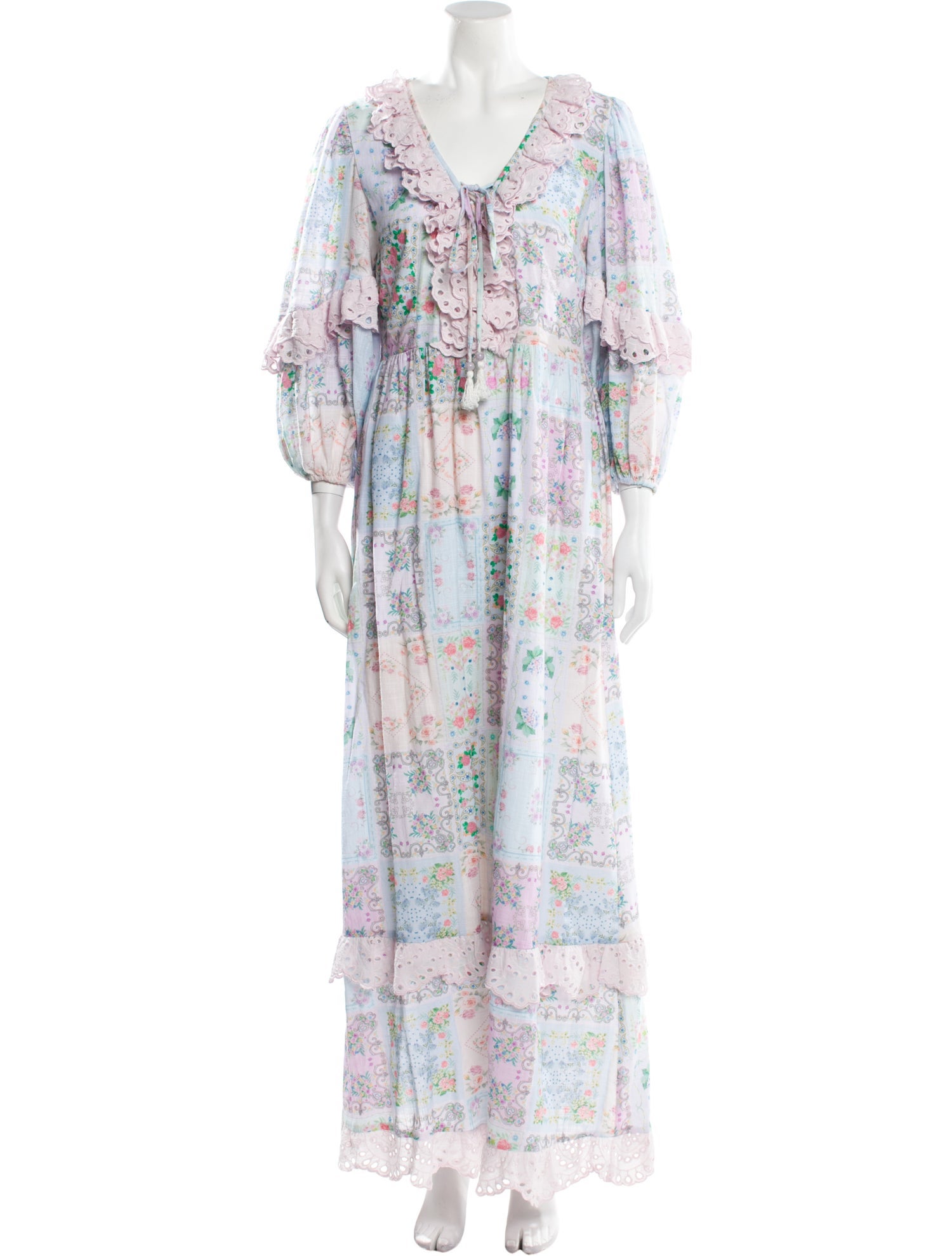 Fillyboo Floral Print Long Dress