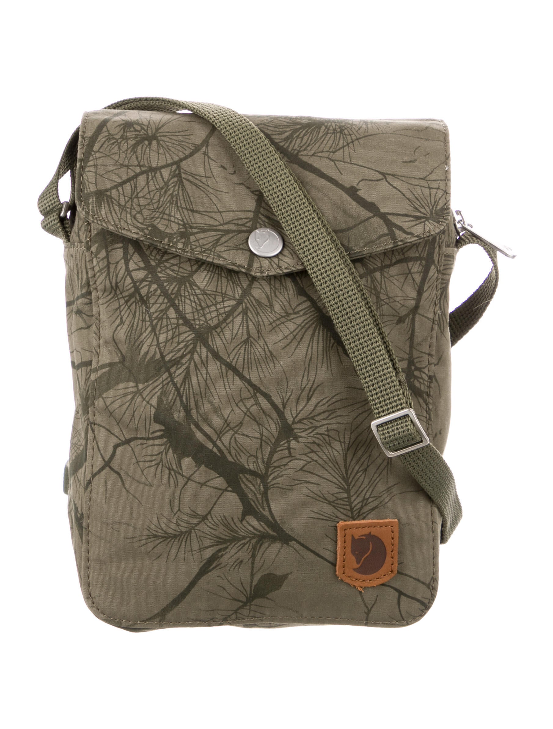 Fjällräven Greenland Pocket Crossbody Bag Green Crossbody Bags