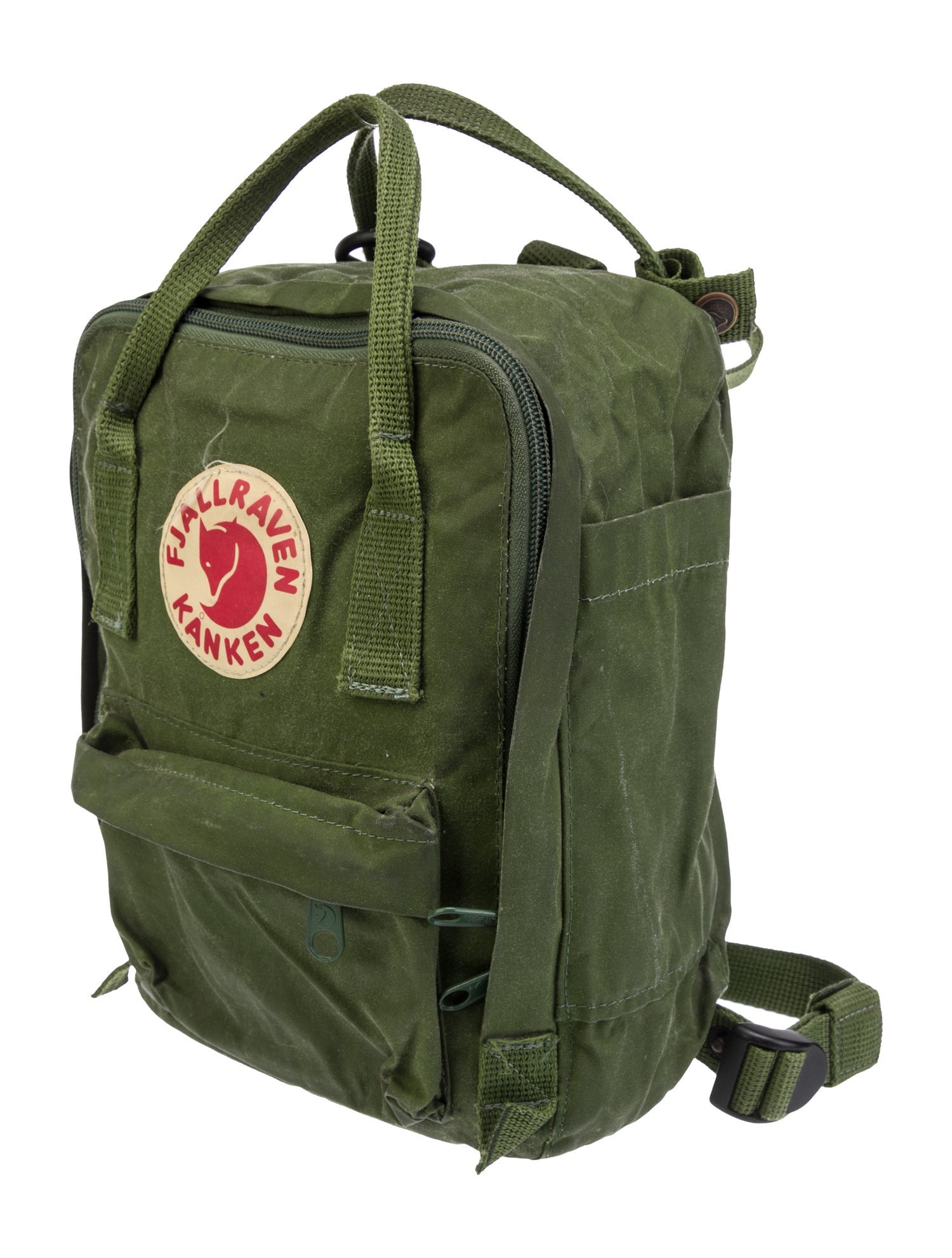 Fjällräven Canvas Backpack - Green Backpacks, Handbags