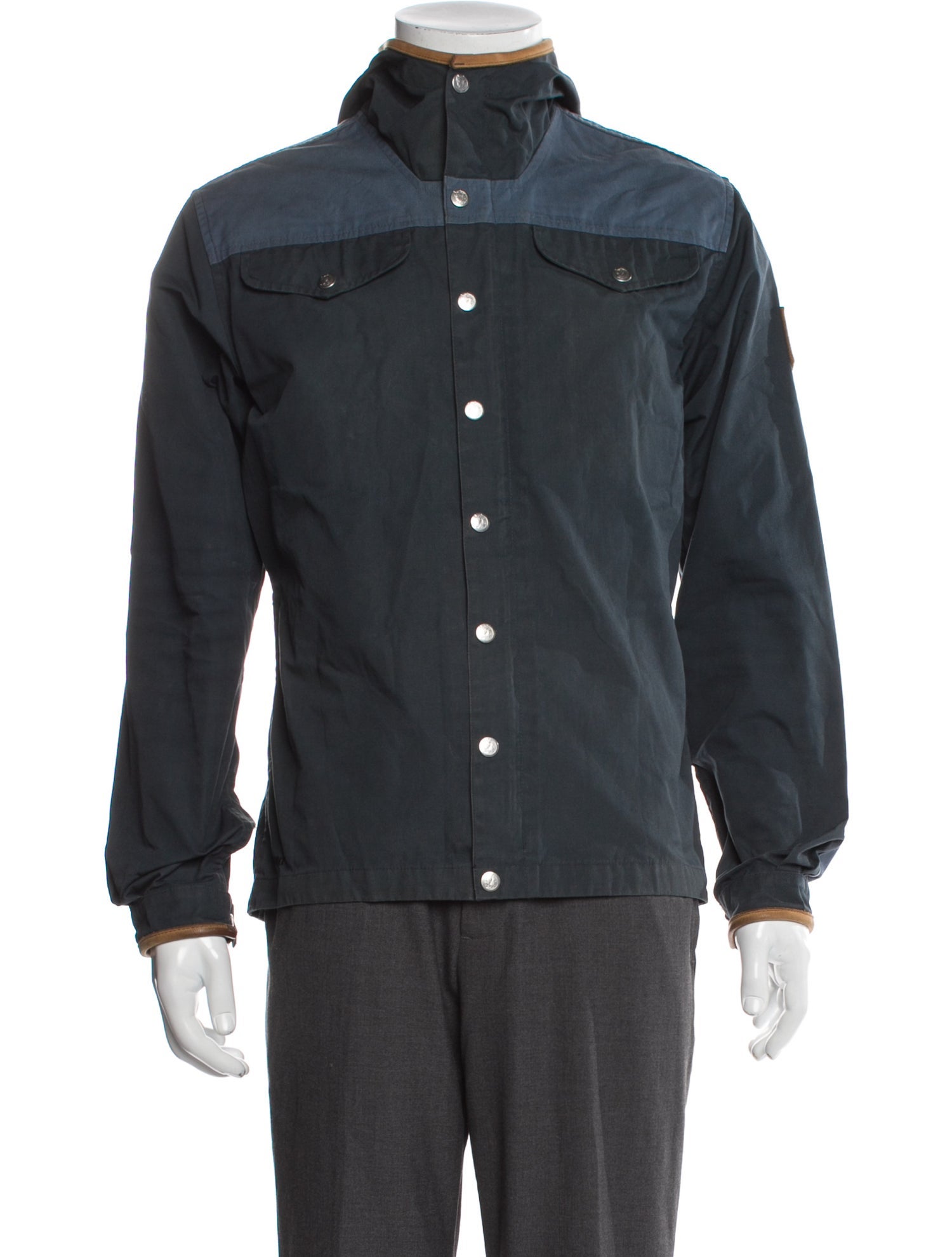 Fjällräven Colorblock Pattern Windbreaker