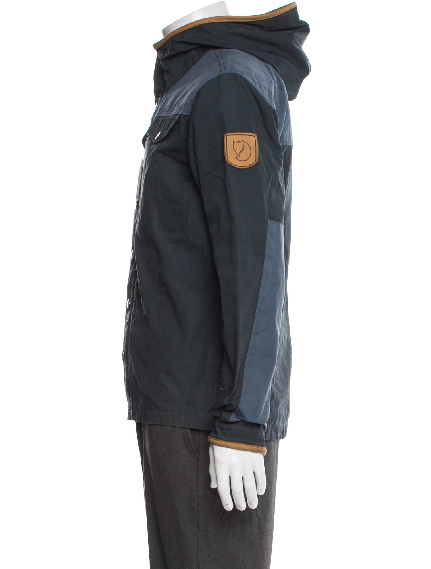 Fjällräven Colorblock Pattern Windbreaker