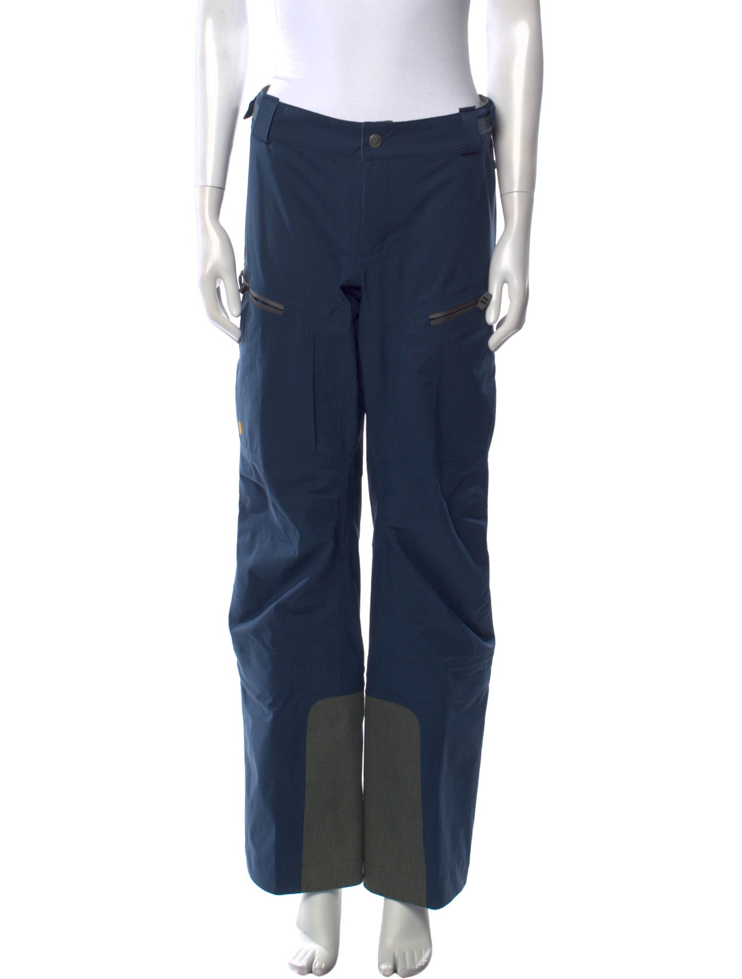 Fjällräven Colorblock Pattern Wide Leg Pants