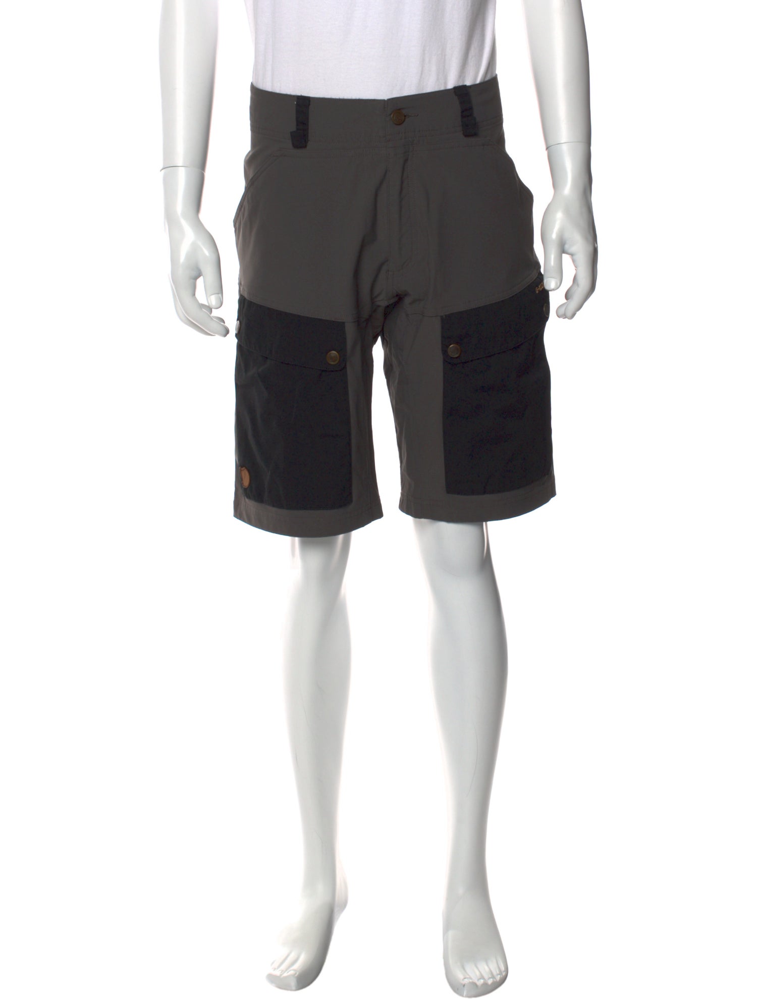 Fjällräven Colorblock Pattern Cargo Shorts