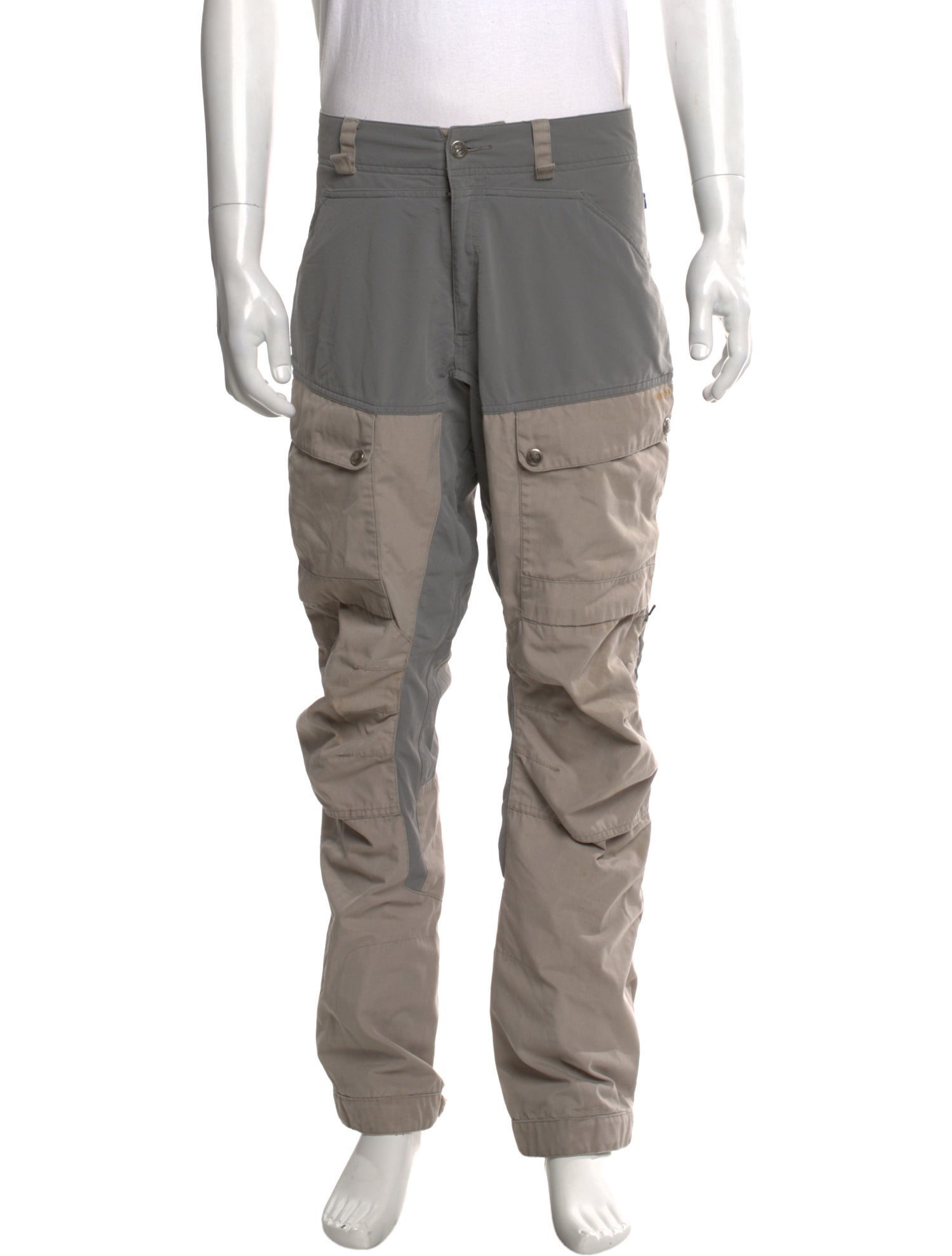 Fjällräven Colorblock Pattern Cargo Pants
