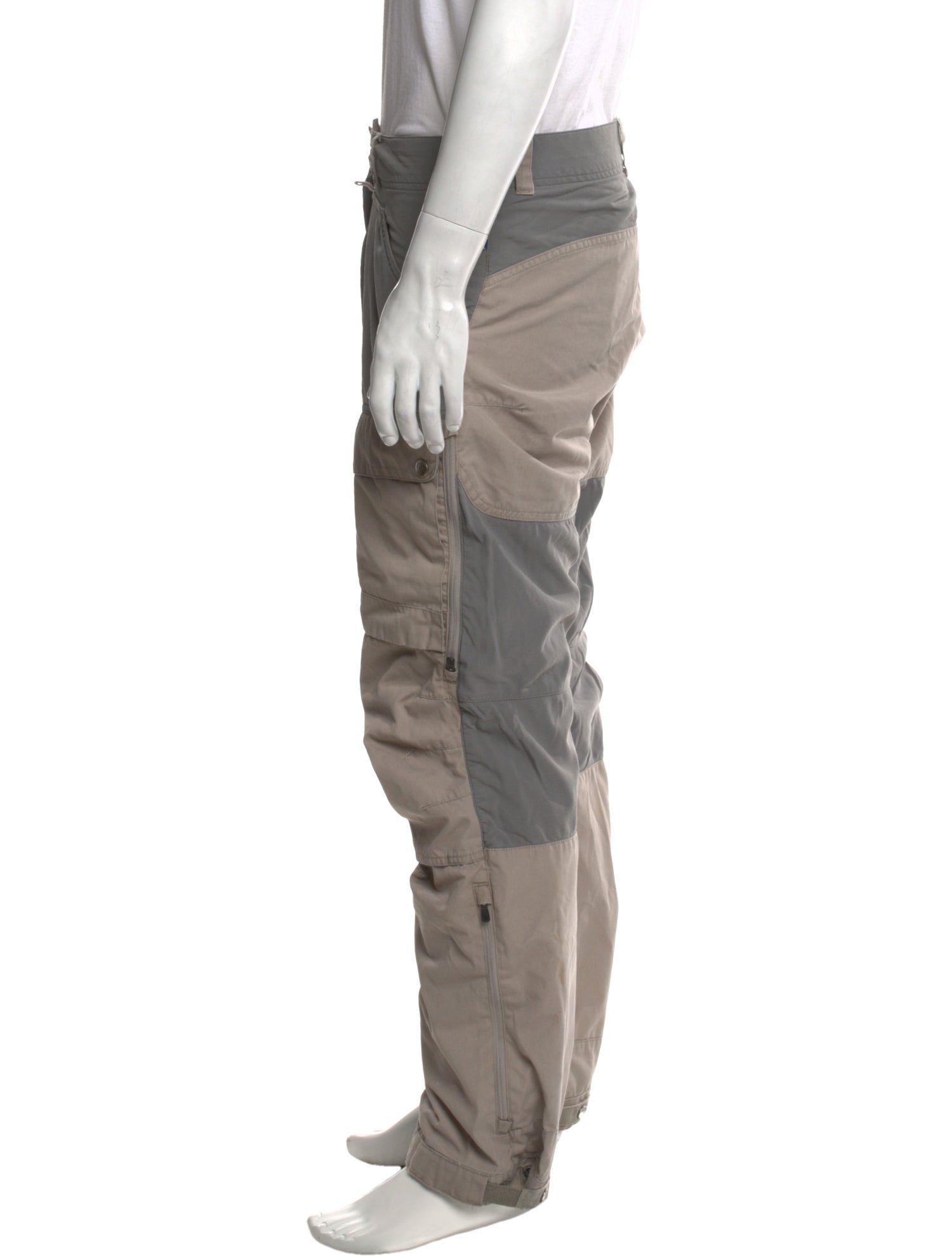 Fjällräven Colorblock Pattern Cargo Pants