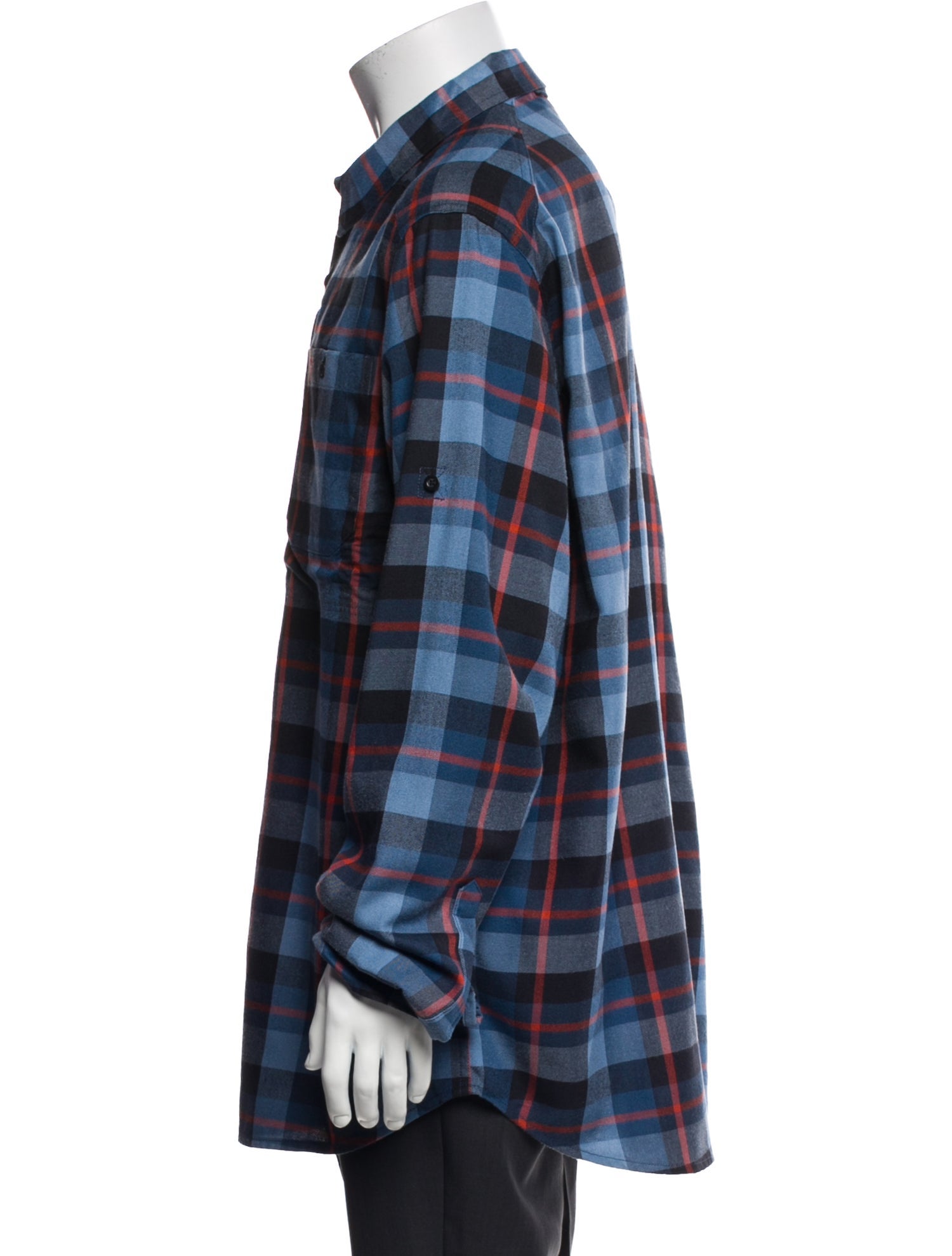 Fjällräven Plaid Print Long Sleeve Shirt