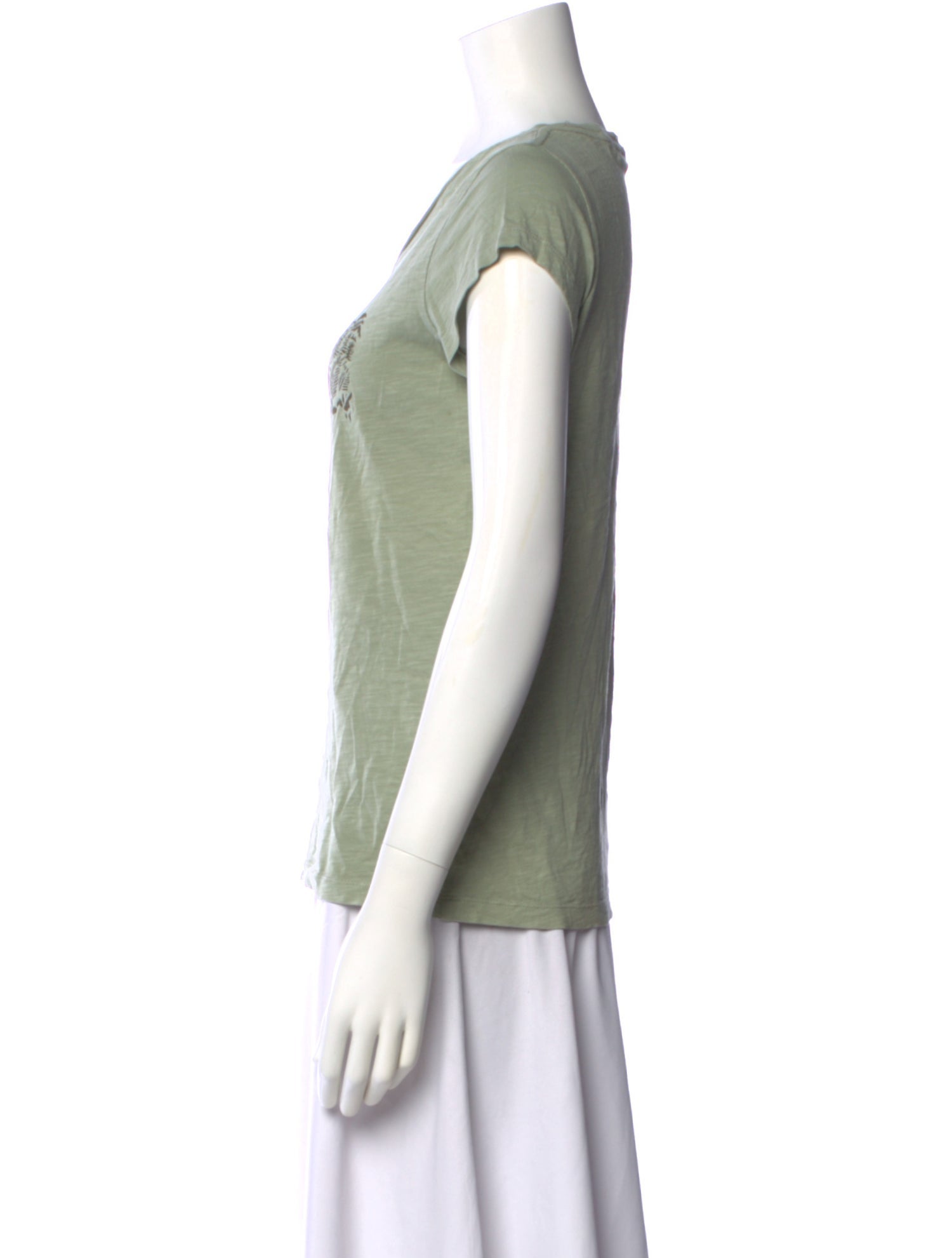 Fjällräven Graphic Print V-Neck T-Shirt