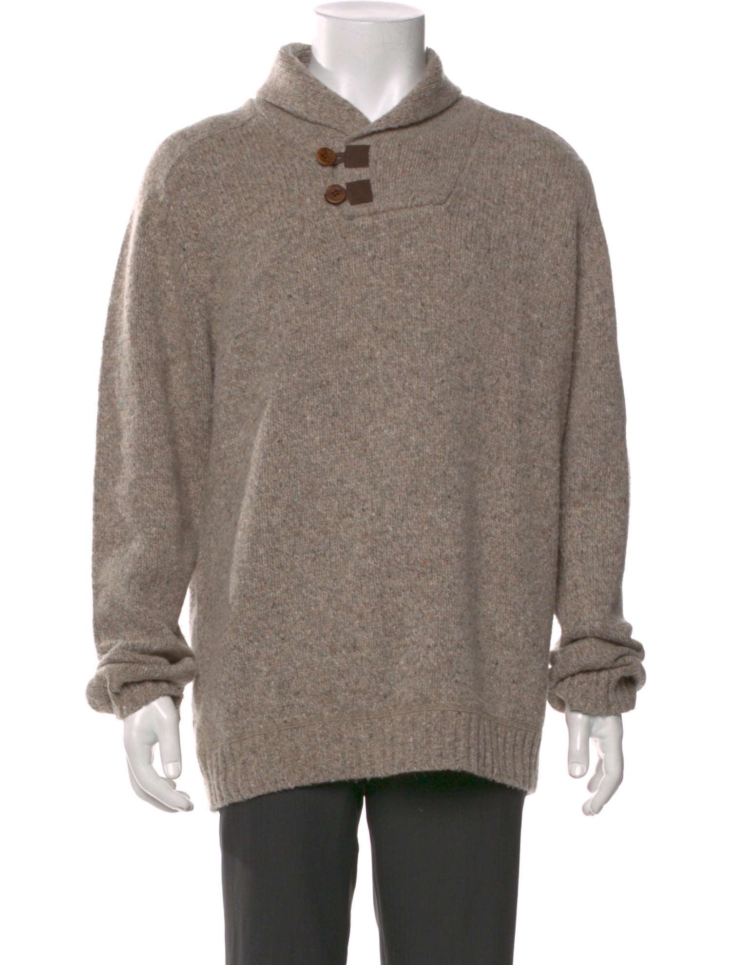 Fjällräven Wool Collar Polo Sweater