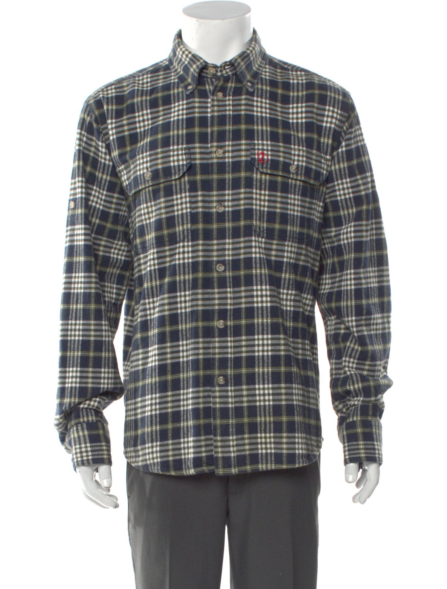 Fjällräven Plaid Print Long Sleeve Shirt
