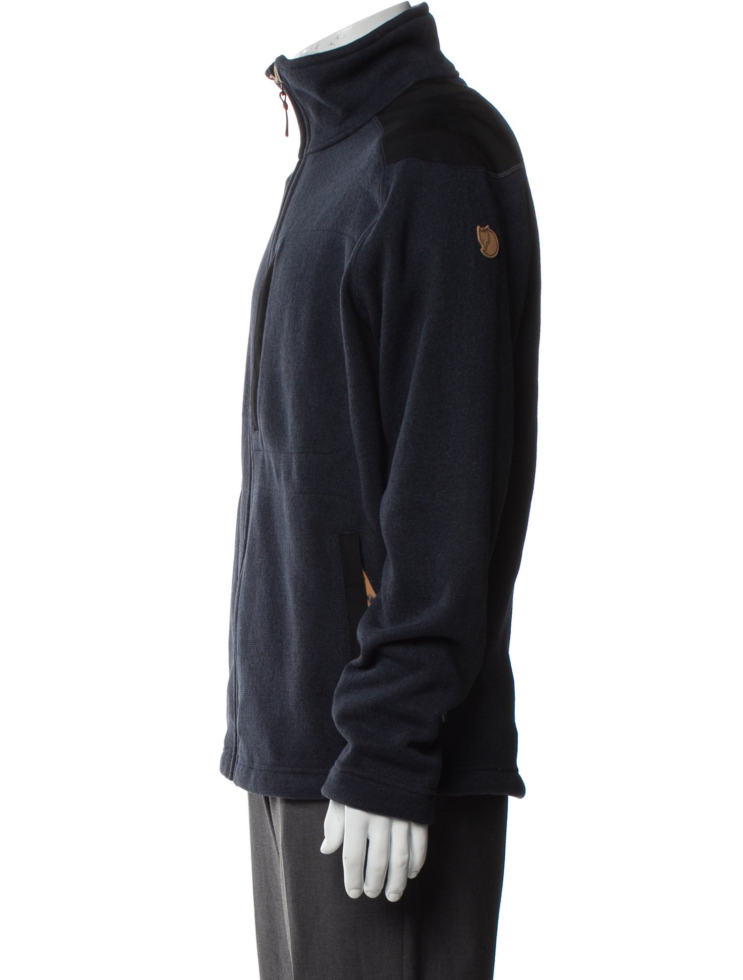 Fjällräven Mock Neck Long Sleeve Cardigan