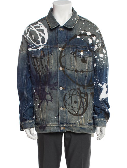 Futura x Marc Jacobs 2024 Graphic Print Denim Jacket