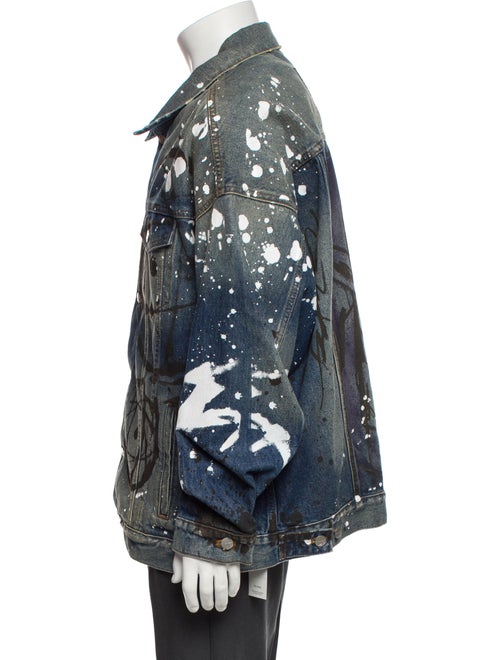 Futura x Marc Jacobs 2024 Graphic Print Denim Jacket