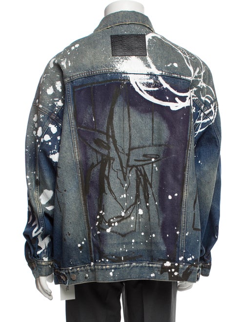 Futura x Marc Jacobs 2024 Graphic Print Denim Jacket