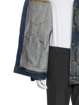 Futura x Marc Jacobs 2024 Graphic Print Denim Jacket