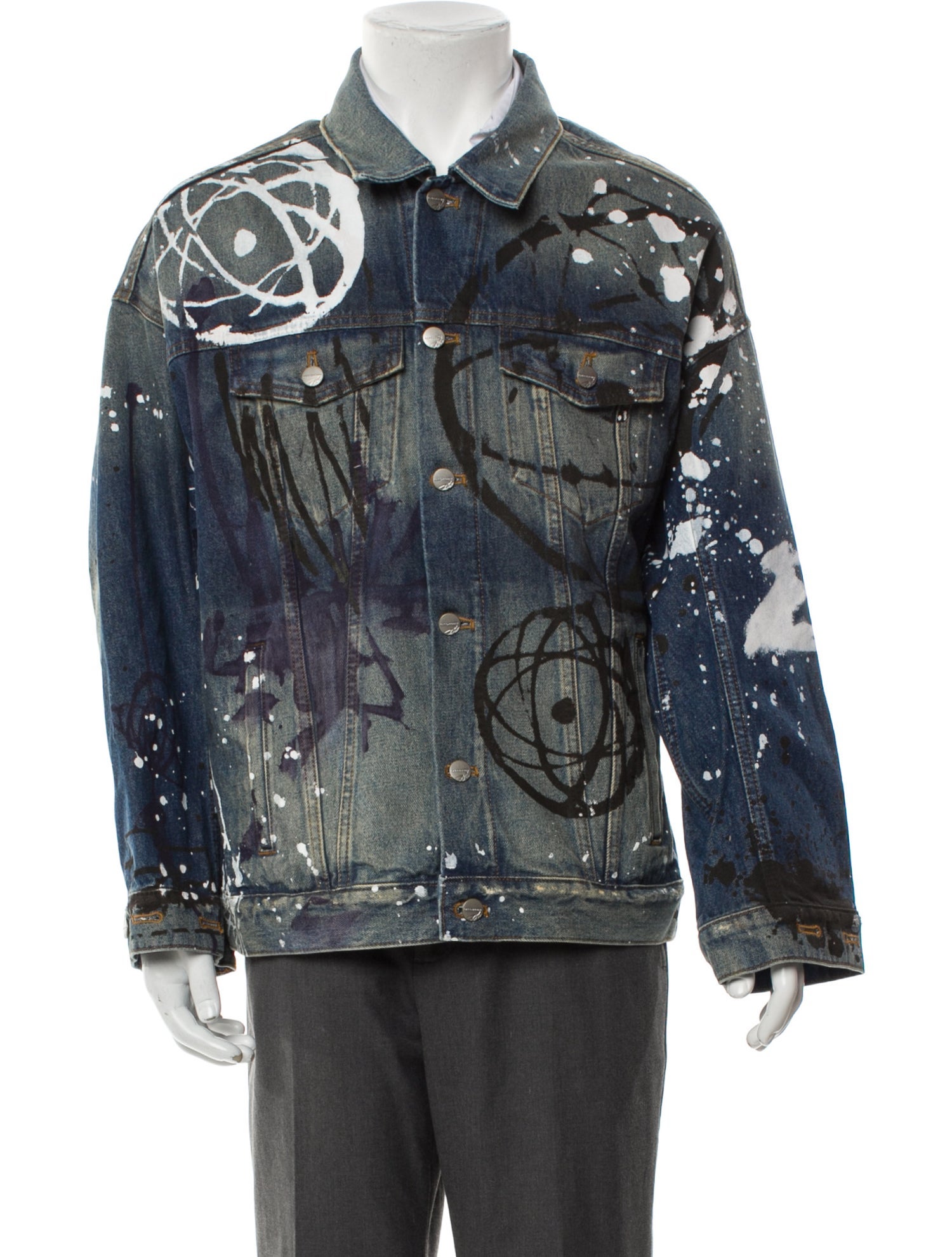 Futura x Marc Jacobs Printed Denim Jacket w/ Tags