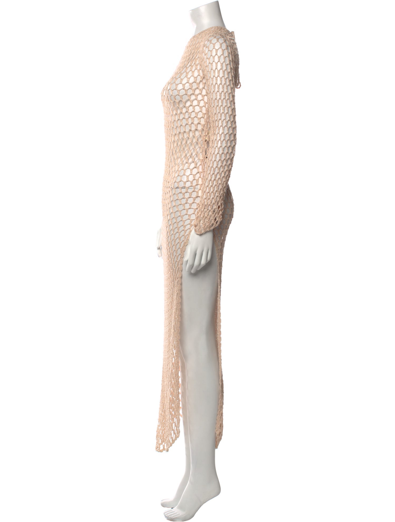 Flook/. Polka Dot Print Midi Length Dress