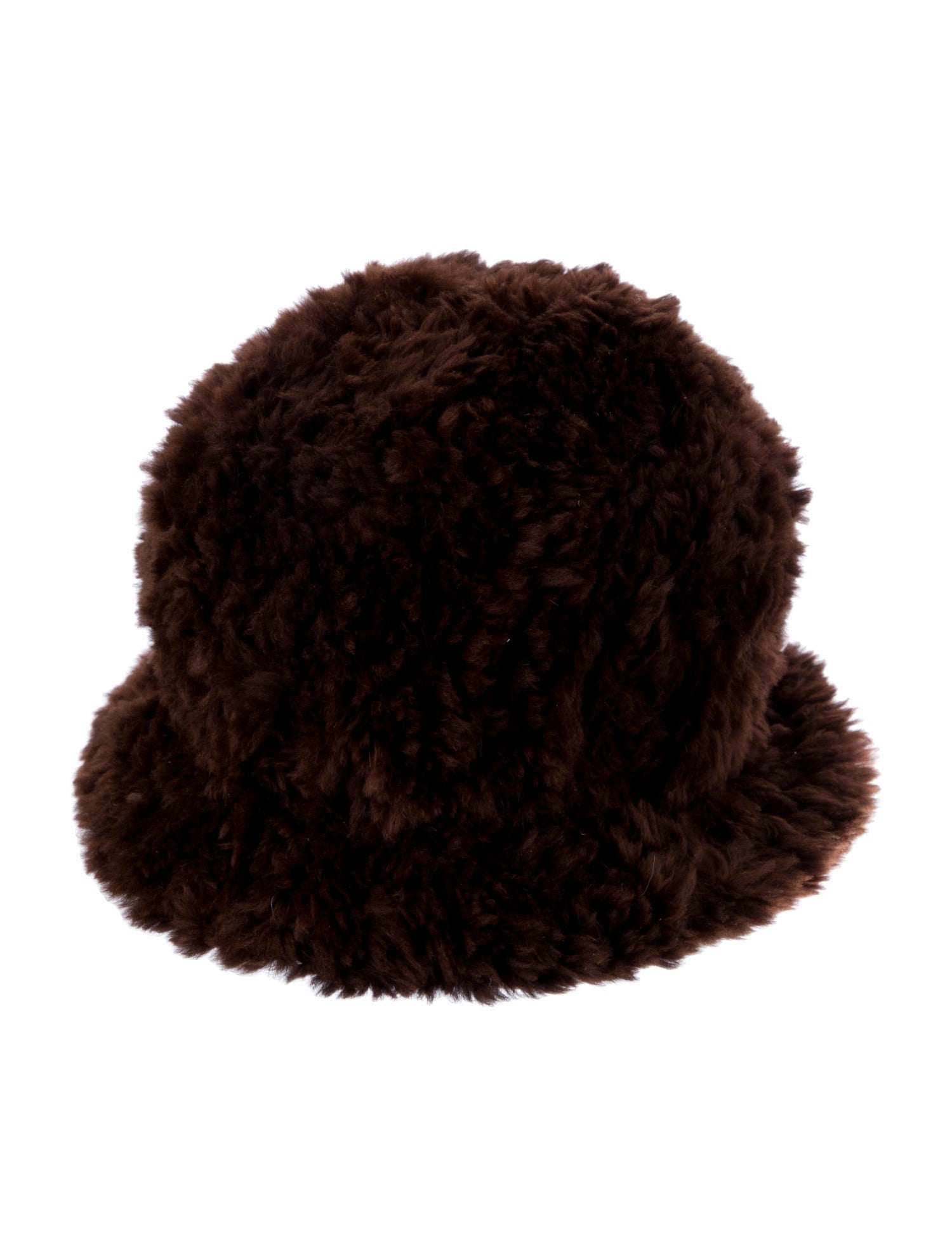 Fleur And Mike fur knit beanie